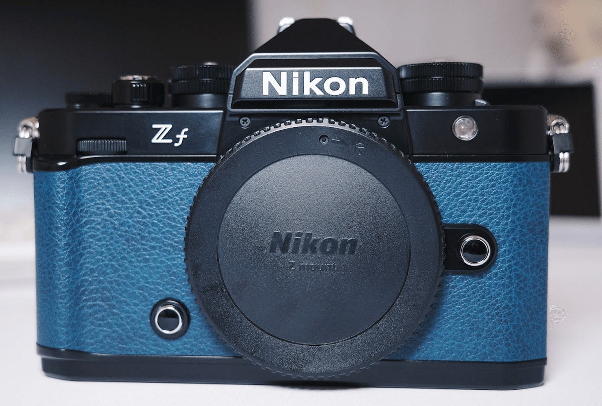 おしゃれにカメラを持つ/NikonZf張替え【インディゴブルー】｜わちゃ