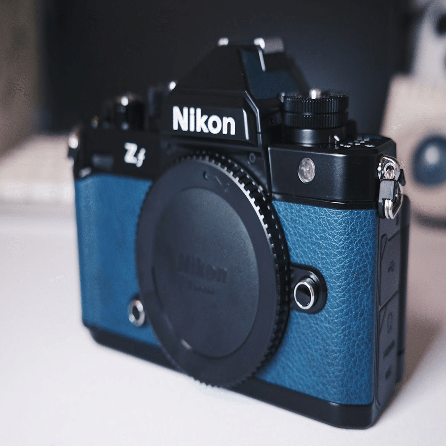 おしゃれにカメラを持つ/NikonZf張替え【インディゴブルー】｜わちゃ
