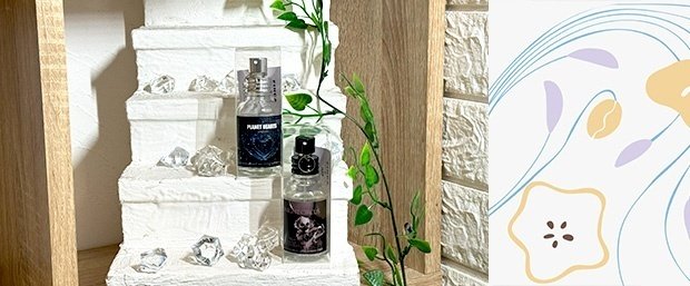 yukiponオーダーフレグランス2点 重ね付けで香りを作る『推し香水』を選んでもらった KAORI