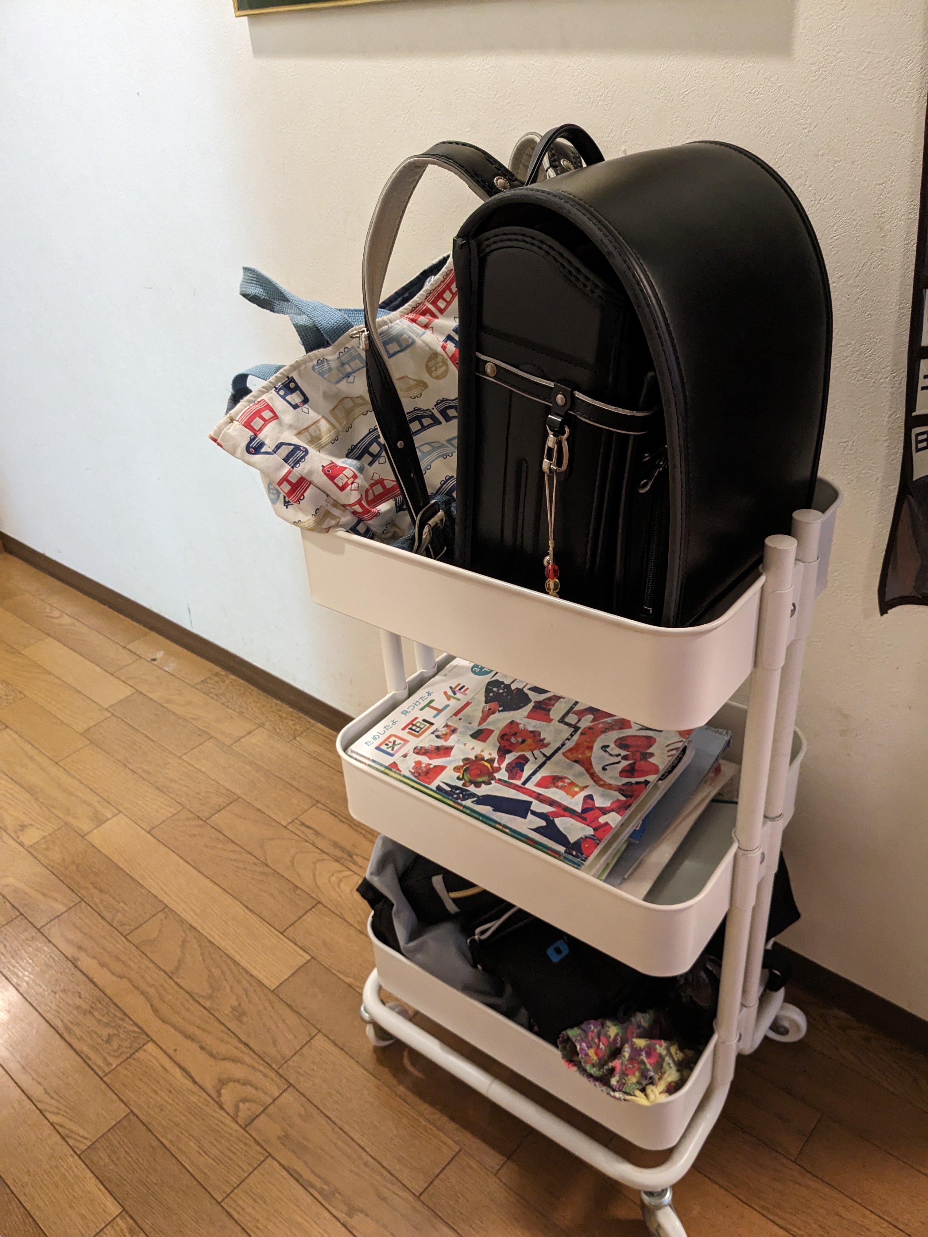 小学校入学準備】スボラ小学生のランドセル置き場事情｜リリー@子育て