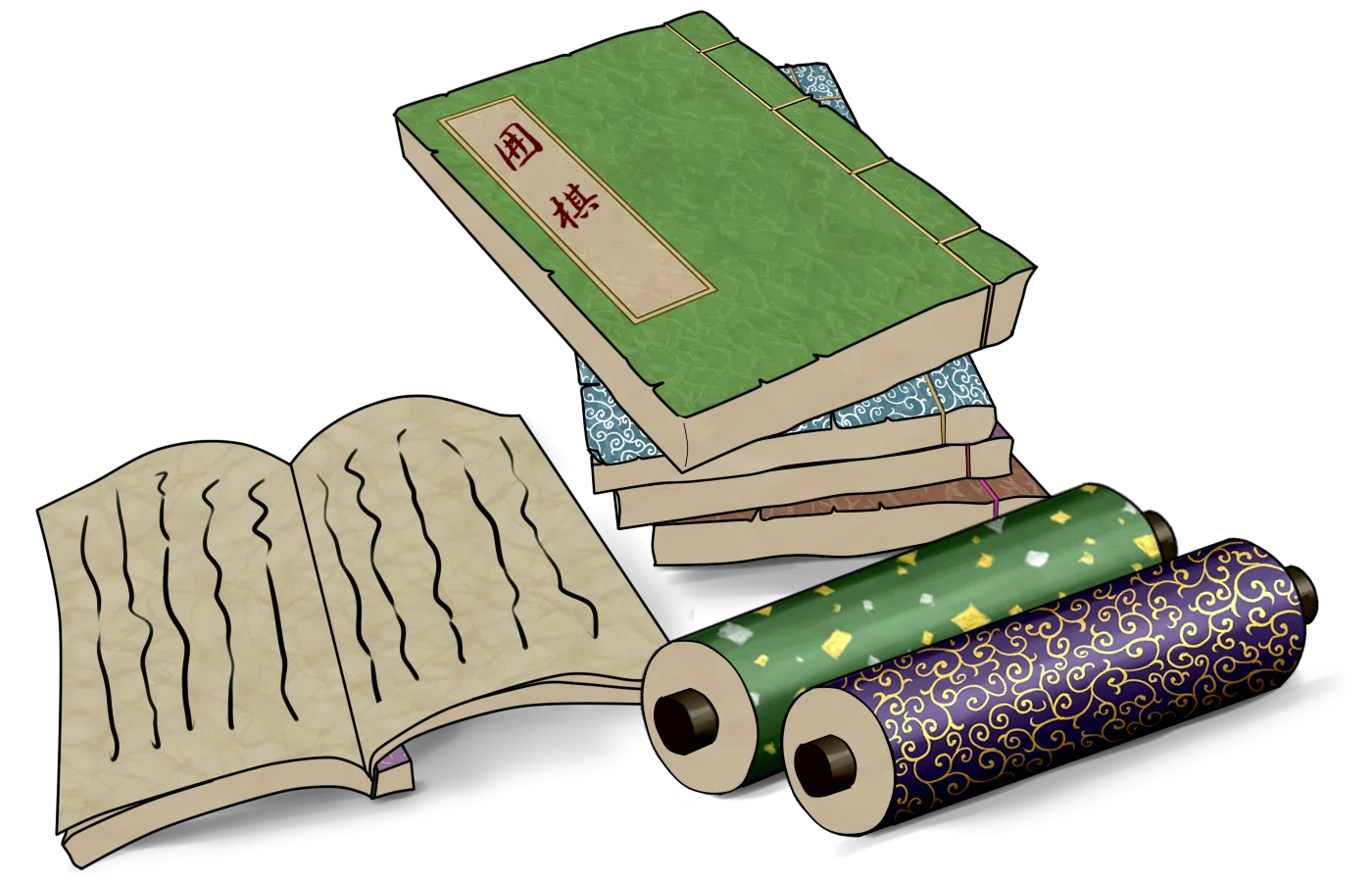 囲碁棋書と理論書の刊行 中国明代｜烏天狗クーロン