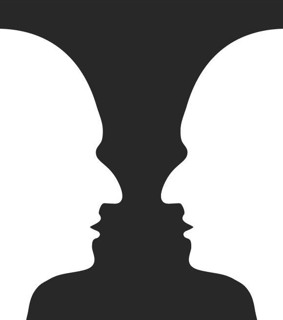 複数の認識を同時に抱えることはできない【ルビンの壺】｜たけうちのぶお