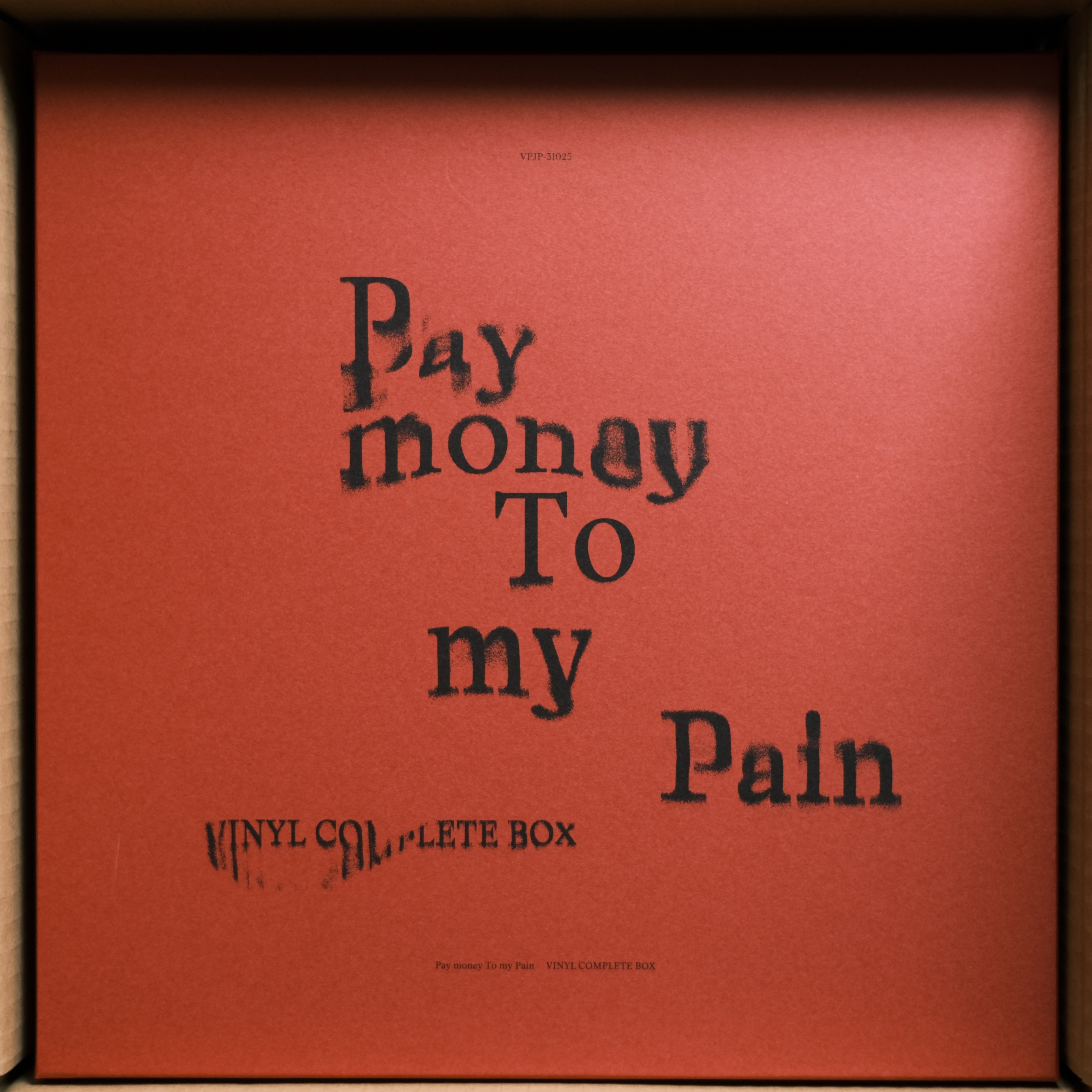 未開封品 Pay money To my Pain COMPLETE BOX 未開封】PaymoneyTomyPain VINYL COMPLETE BOX 未開封品 Pay money To