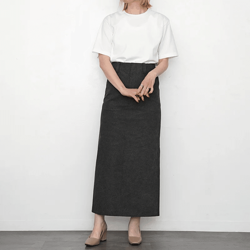 AURALEE】 WASHED HARD TWIST CANVAS SKIRT / SUPER HARD TWIST AURALEE】 WASHED HARD TWIST CANVAS SKIRT / SUPER HARD TWIST