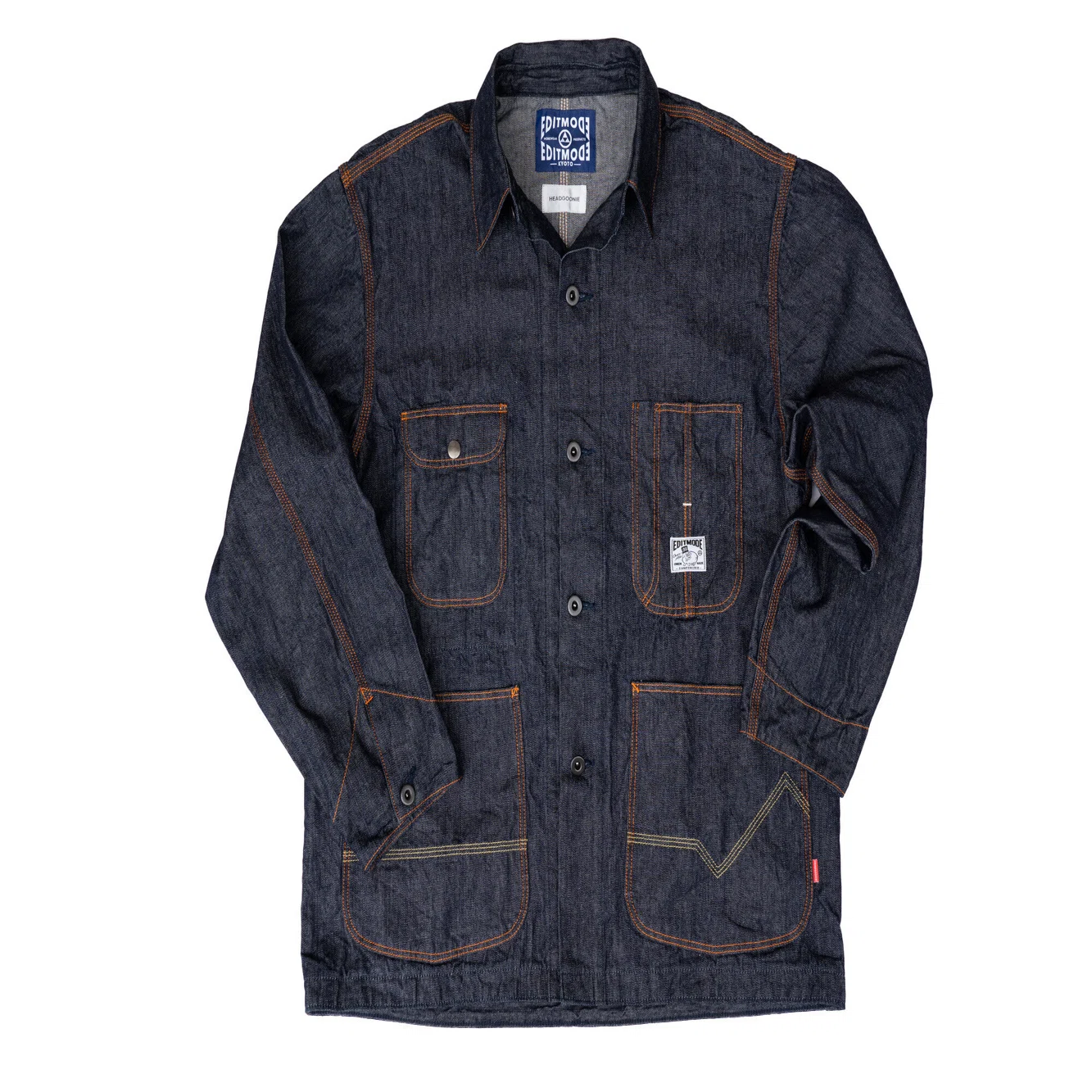 アイテム紹介】HEADGOONIE x EDIMODE PAINTER JACKET｜大八木未来 