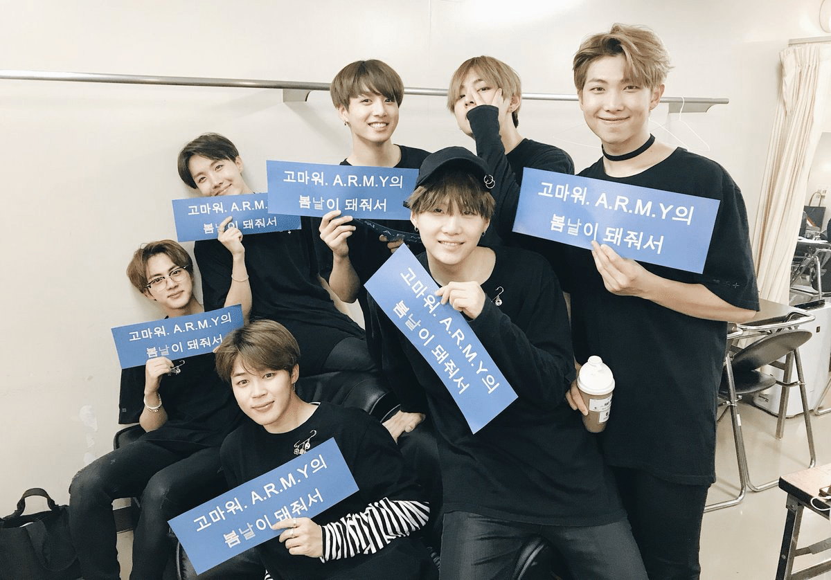 BTS 直筆サイン色紙　TBSチャンネル BTS 直筆サイン色紙 TBSチャンネル