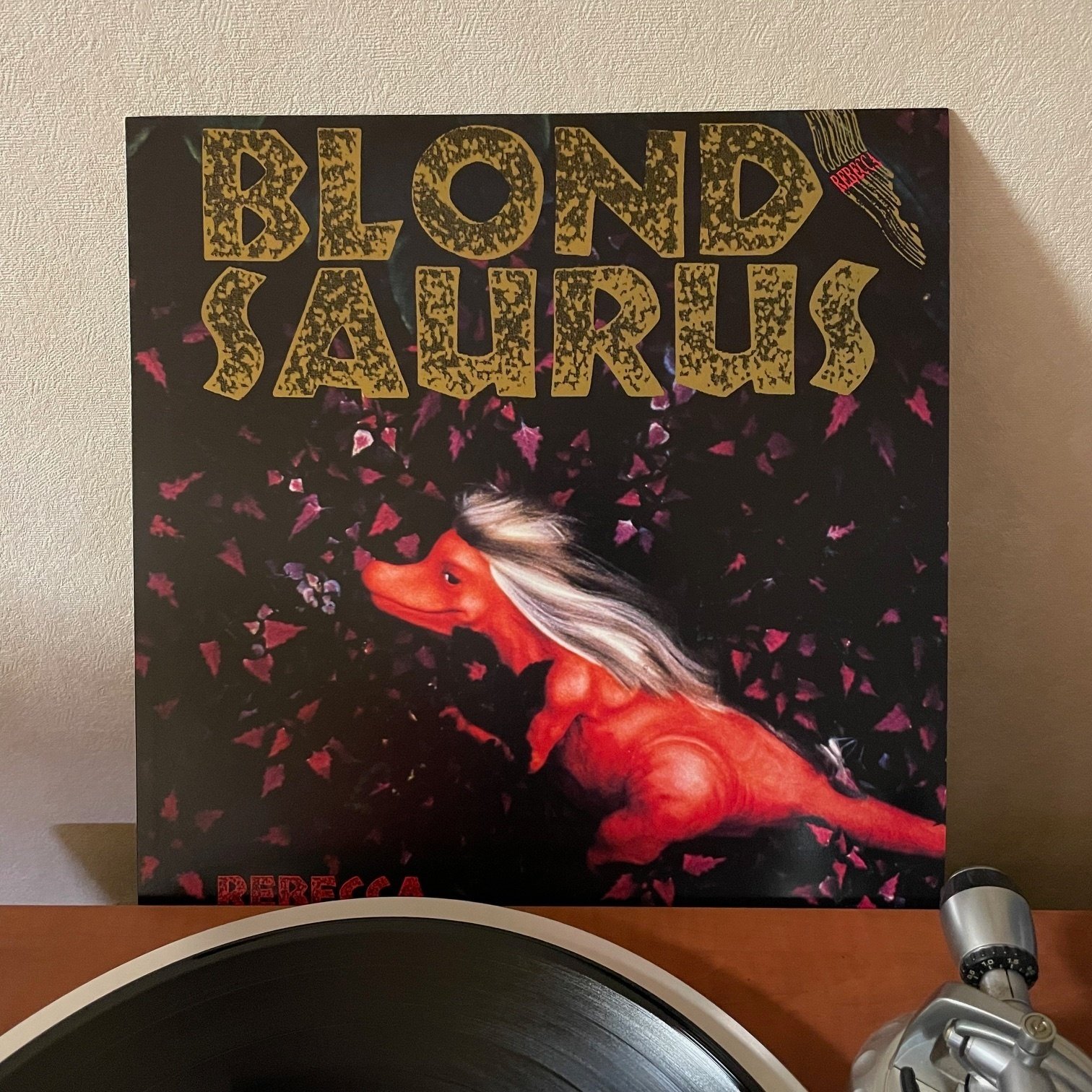 希少良好品..レコード〔 レベッカ - Blond Saurus 〕Rebecca