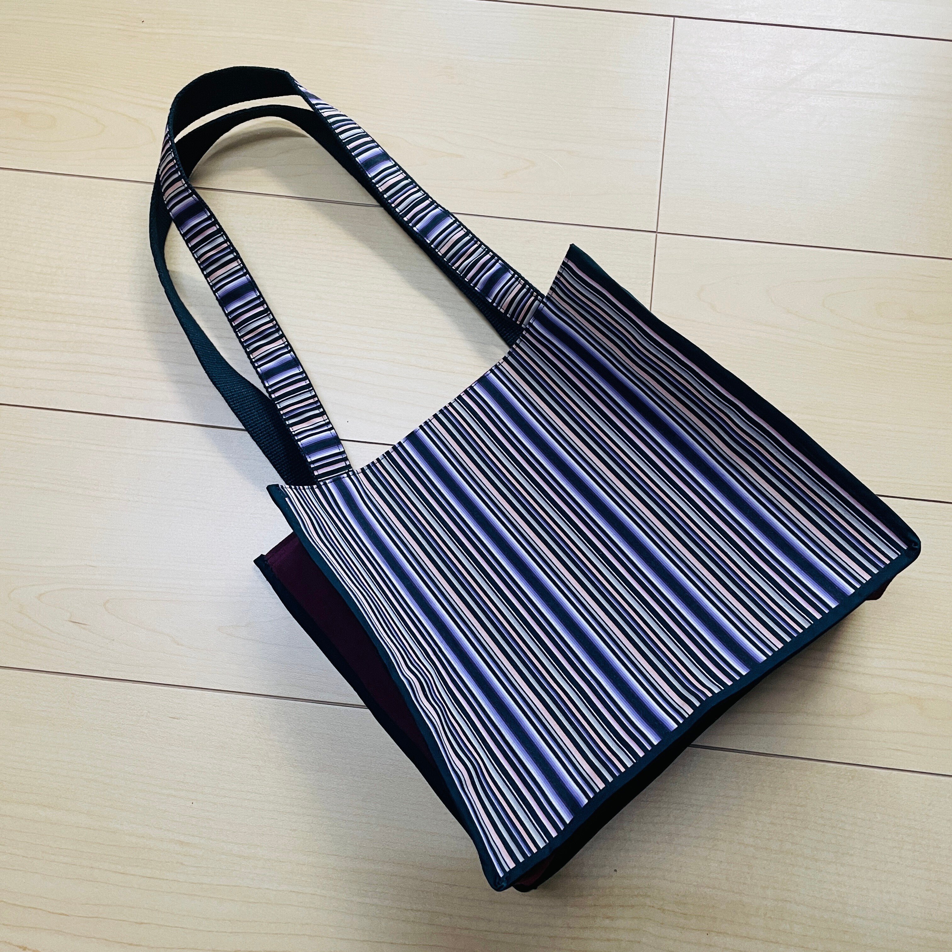 小倉織で カバン作りました！｜pojagi*sono