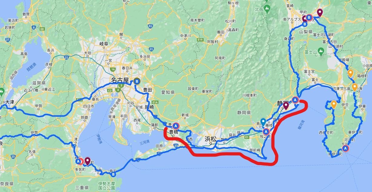 東海編②【三保松原の富士山はデカかった】BRZ紀行｜haruonopapa