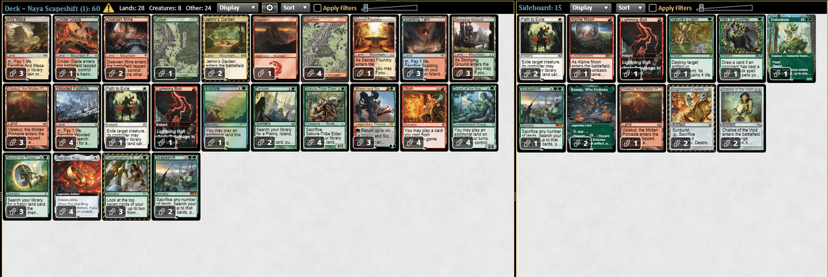 Modern:RG Valakut】なぜ、山に登るんですか？【チャンピオンズカップ