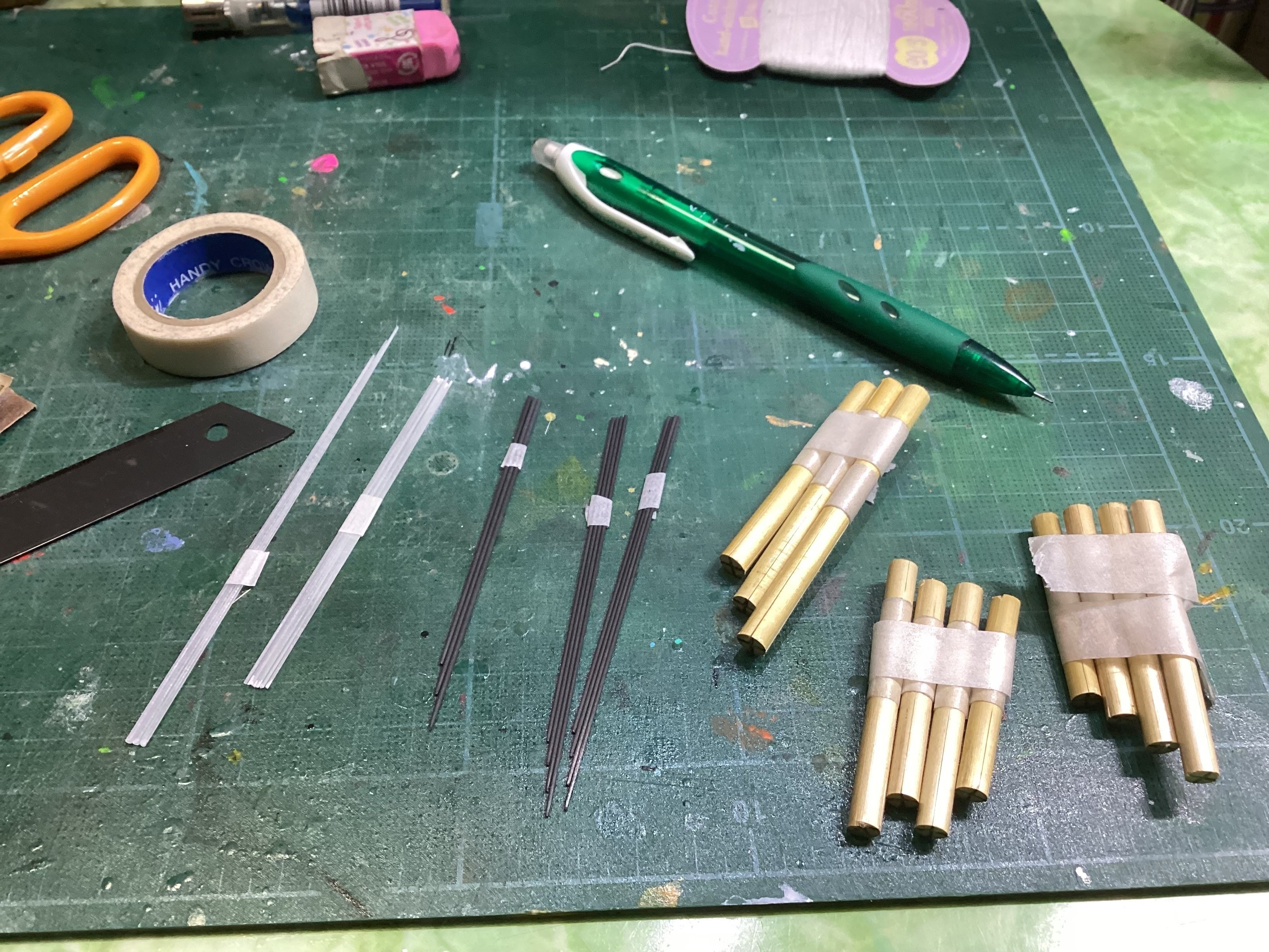 玄武『基』 2024年初浮子作り｜玄武「基」へら浮子師