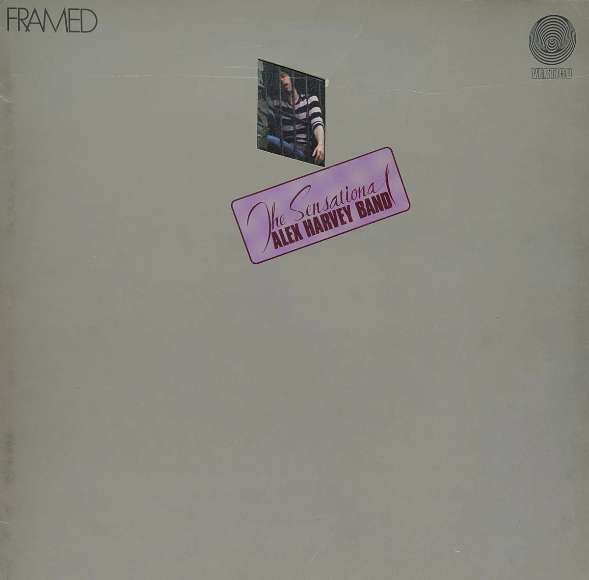 1972年レコード】18)The Sensational Alex Harvey Band : FRAMED 