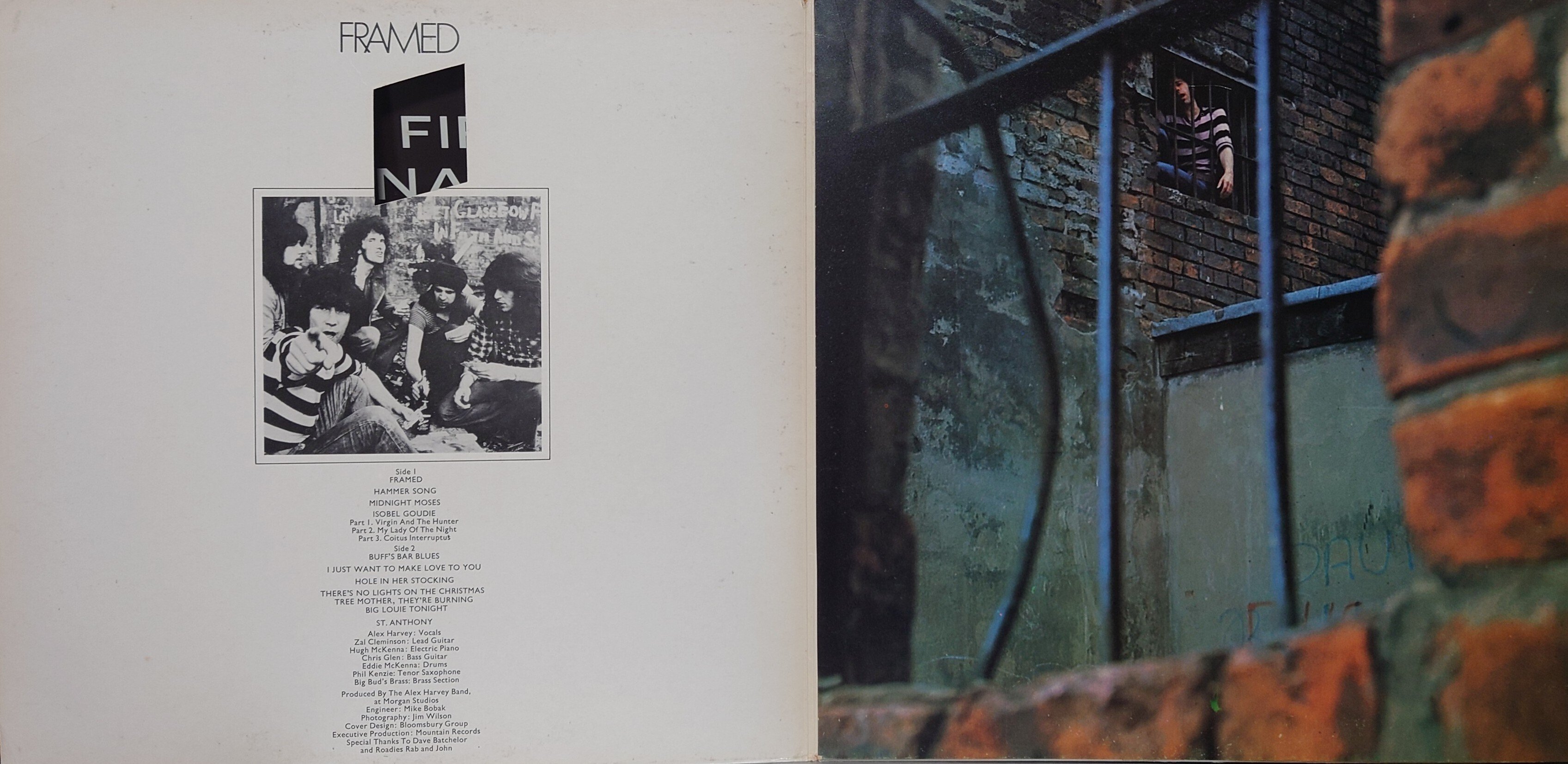 Alex Harvey Band Framed アレックス・ハーヴェイ・バンド Framed (Sensational Alex Harvey Band album) - Wikipedia