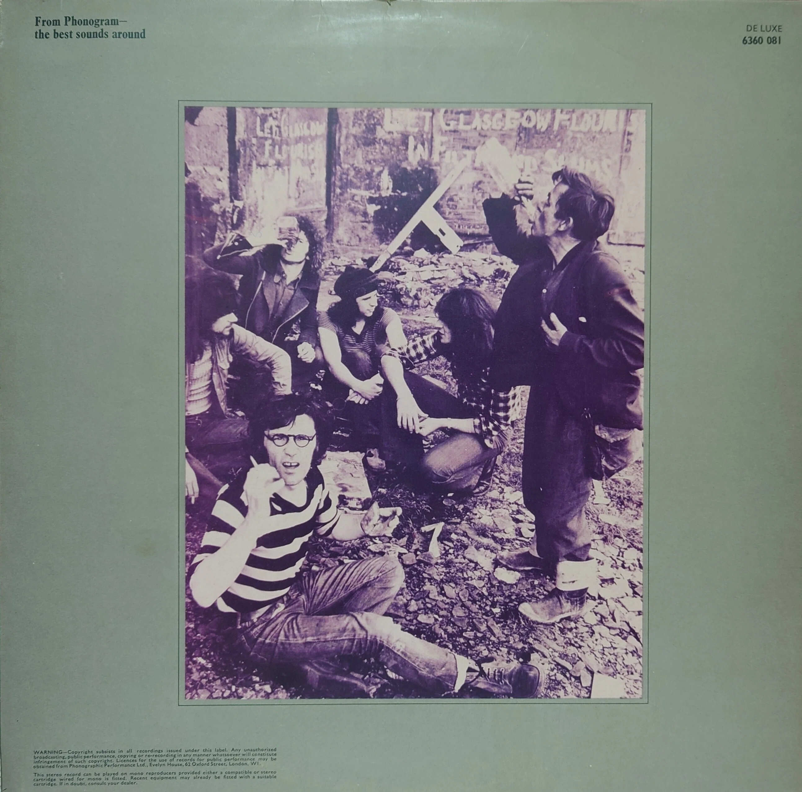 1972年レコード】18)The Sensational Alex Harvey Band : FRAMED