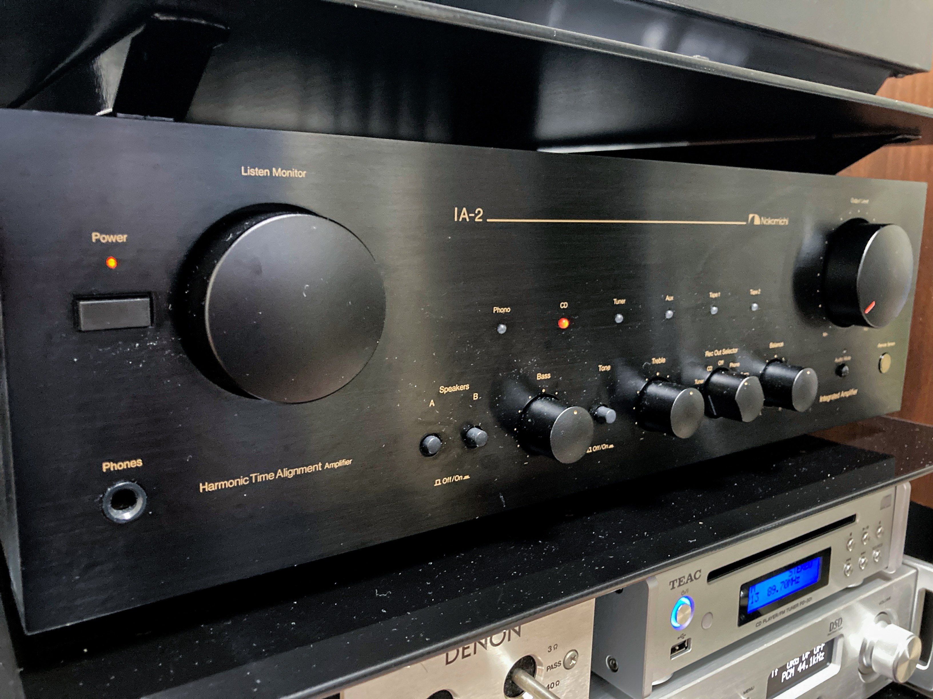 Nakamichi IA-2 Integrated Amplifier Black Limited to 300