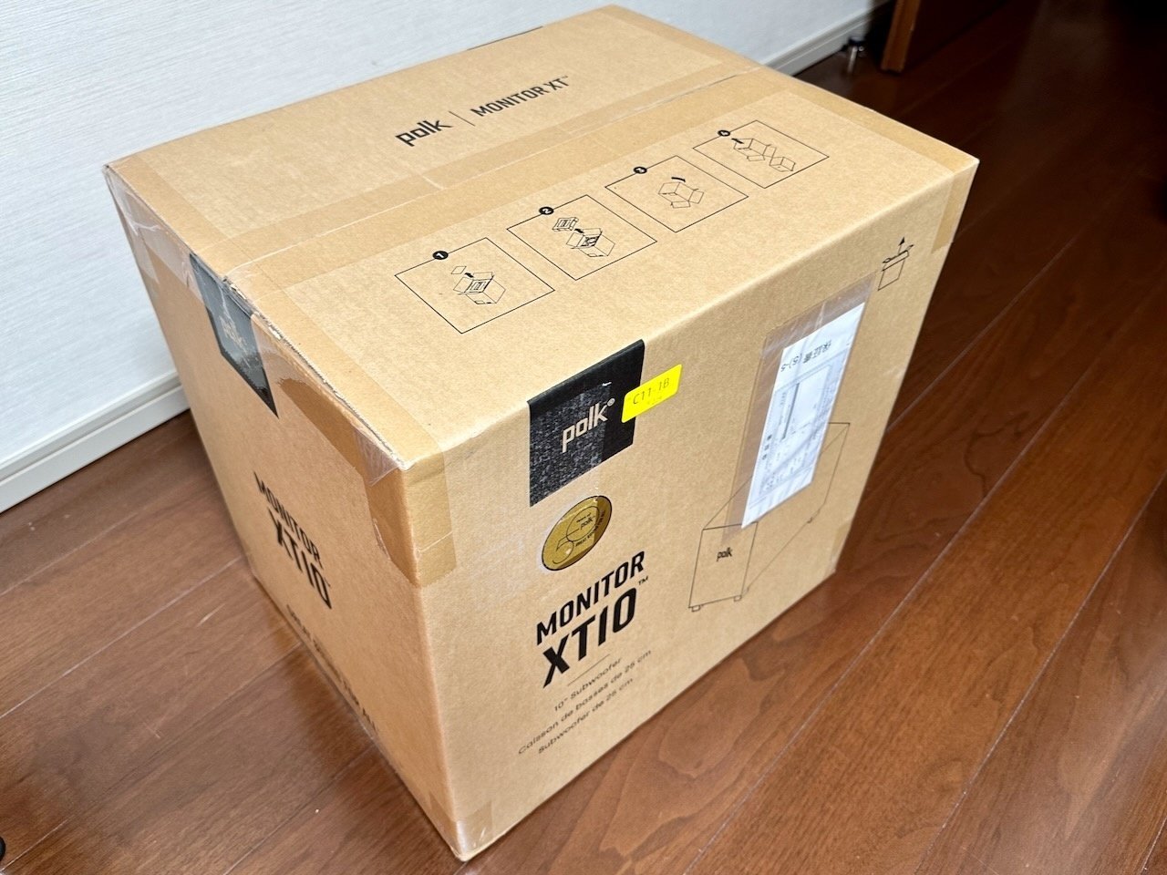 DENON Polk XT-10 サブウーファー Amazon.com: Polk Monitor XT10 Home Subwoofer, 10