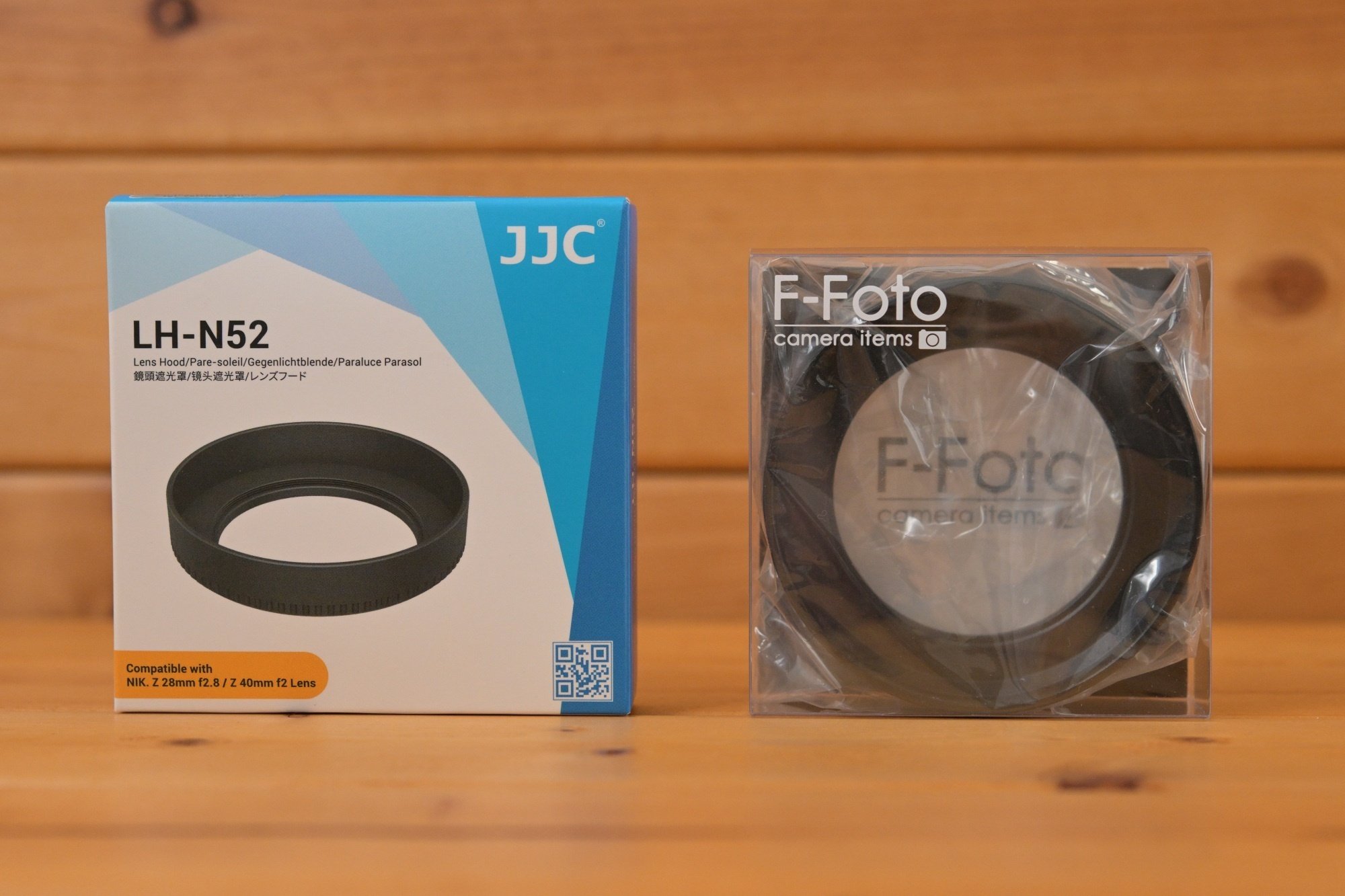 NIKKOR Z 28mm, 40mm用のF-Foto, JJC製金属フード比較|ちーちゃーん NIKKOR Z 28mm, 40mm用のF-Foto, JJC製金属フード比較|ちーちゃーん