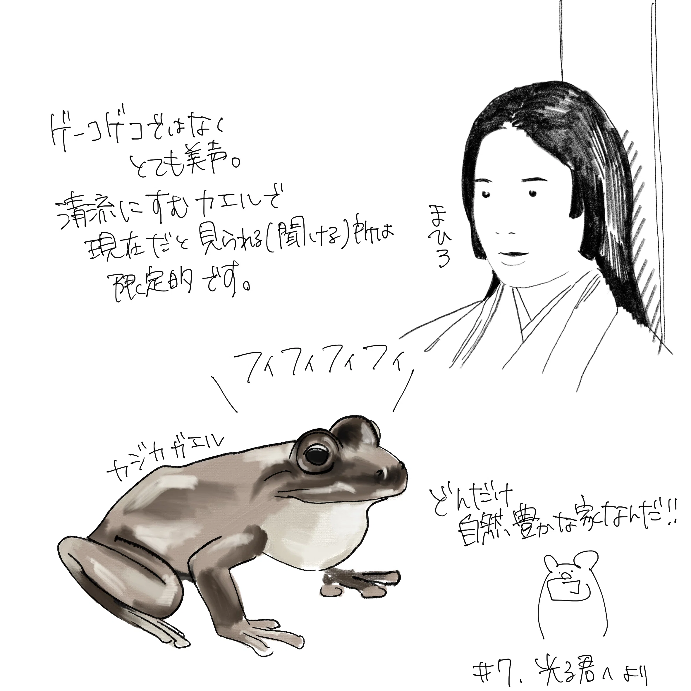 光る君へ7話 どんどんマニアックになってきました｜くますけ｜自然
