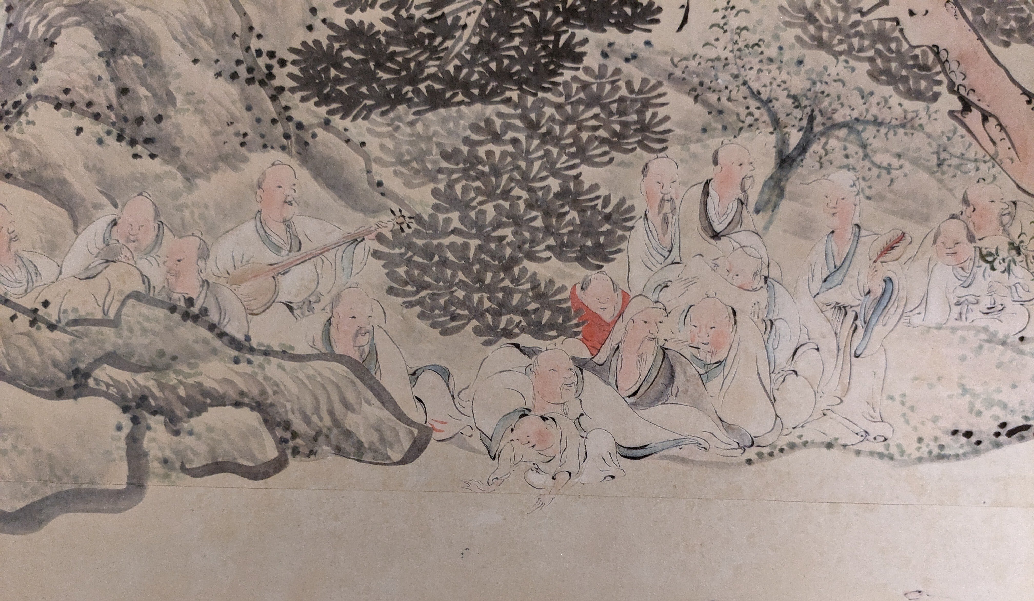 池大雅「楼閣山水図屏風」 ColBase