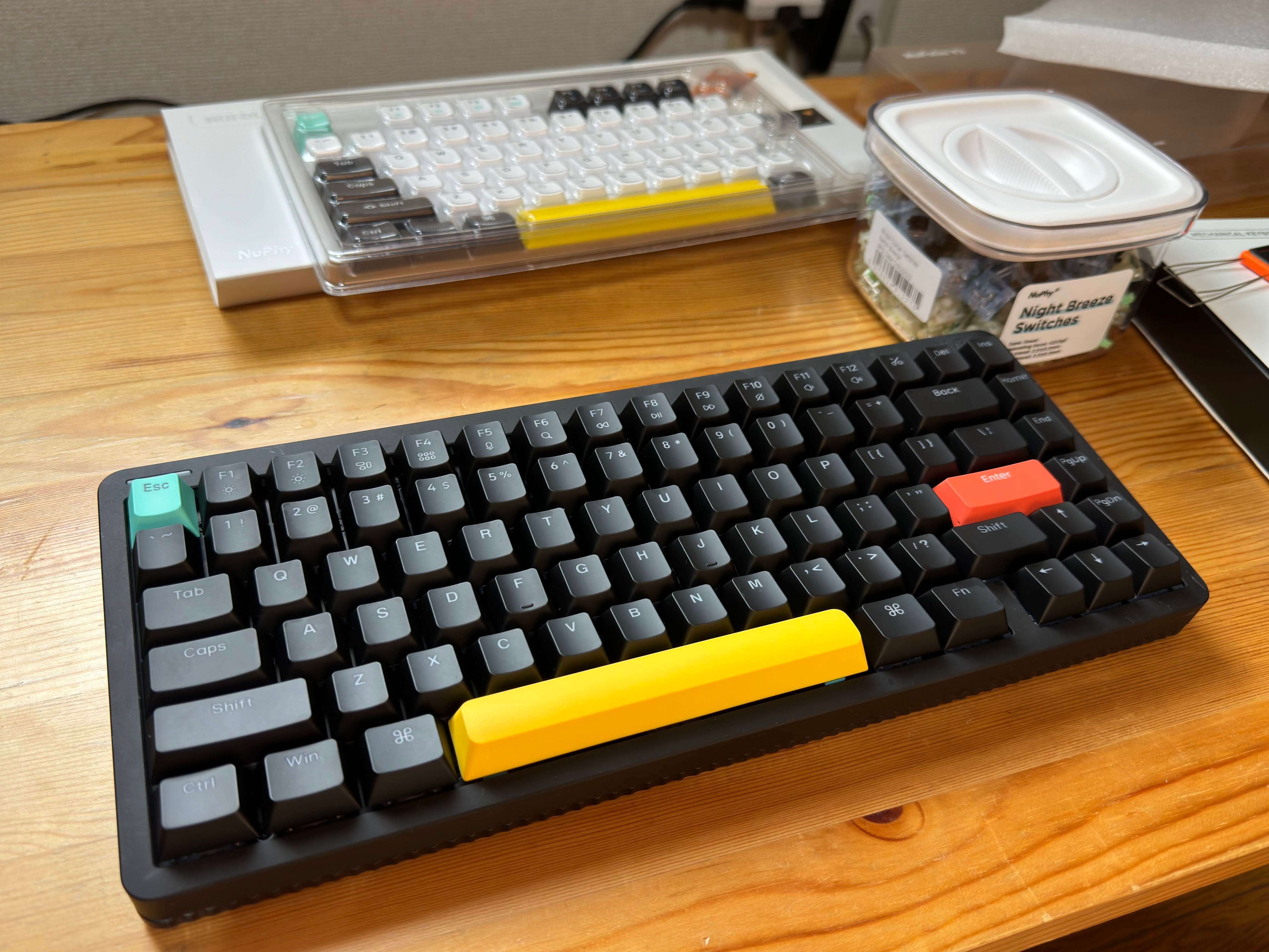 NuPhy Halo 65 Black Night Breeze +キーキャップ NuPhy Halo 65 Black Night Breeze +キーキャップ