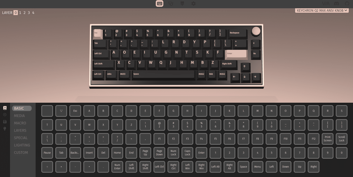 keychron Q2 Max Jis配列キーボード 赤軸 技適アリ Keychron Q2 Pro