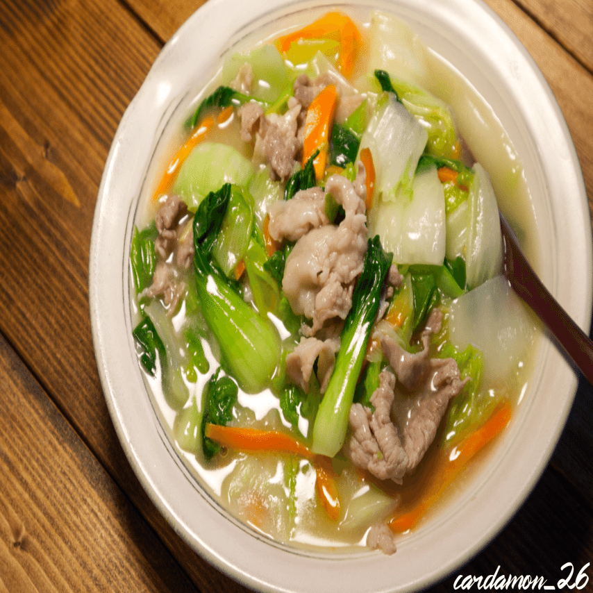 五種類の具材でも「八宝菜」｜ハセガワタクミ