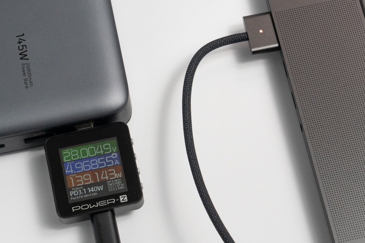 UGREEN 145W 25000mAhモバイルバッテリーをレビュー|USB PD 3.1 UGREEN 145W 25000mAhモバイルバッテリーをレビュー|USB PD 3.1