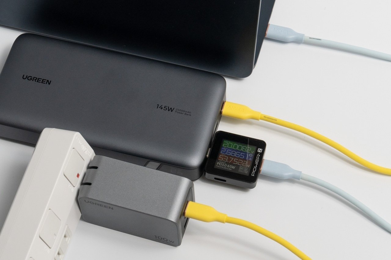 UGREEN 145W 25000mAhモバイルバッテリーをレビュー|USB PD 3.1 UGREEN 145W 25000mAhモバイルバッテリーをレビュー|USB PD 3.1