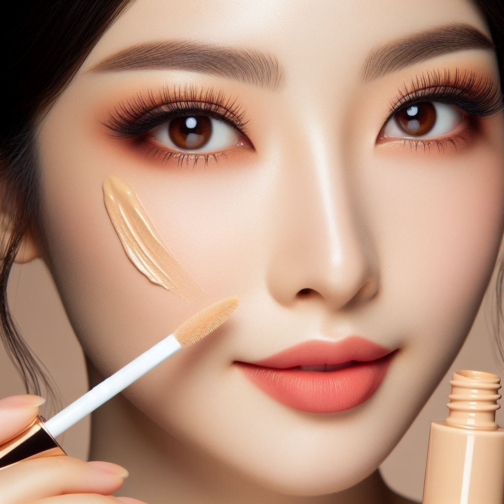 化粧 de 女子 @Bing＋プロンプト｜茜町春彦