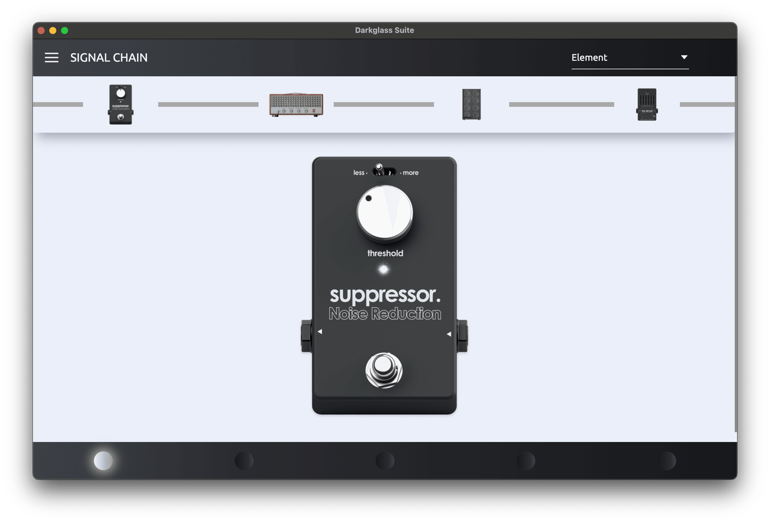 Darkglass ELEMENT キャビネットシュミレーター 【公式通販】