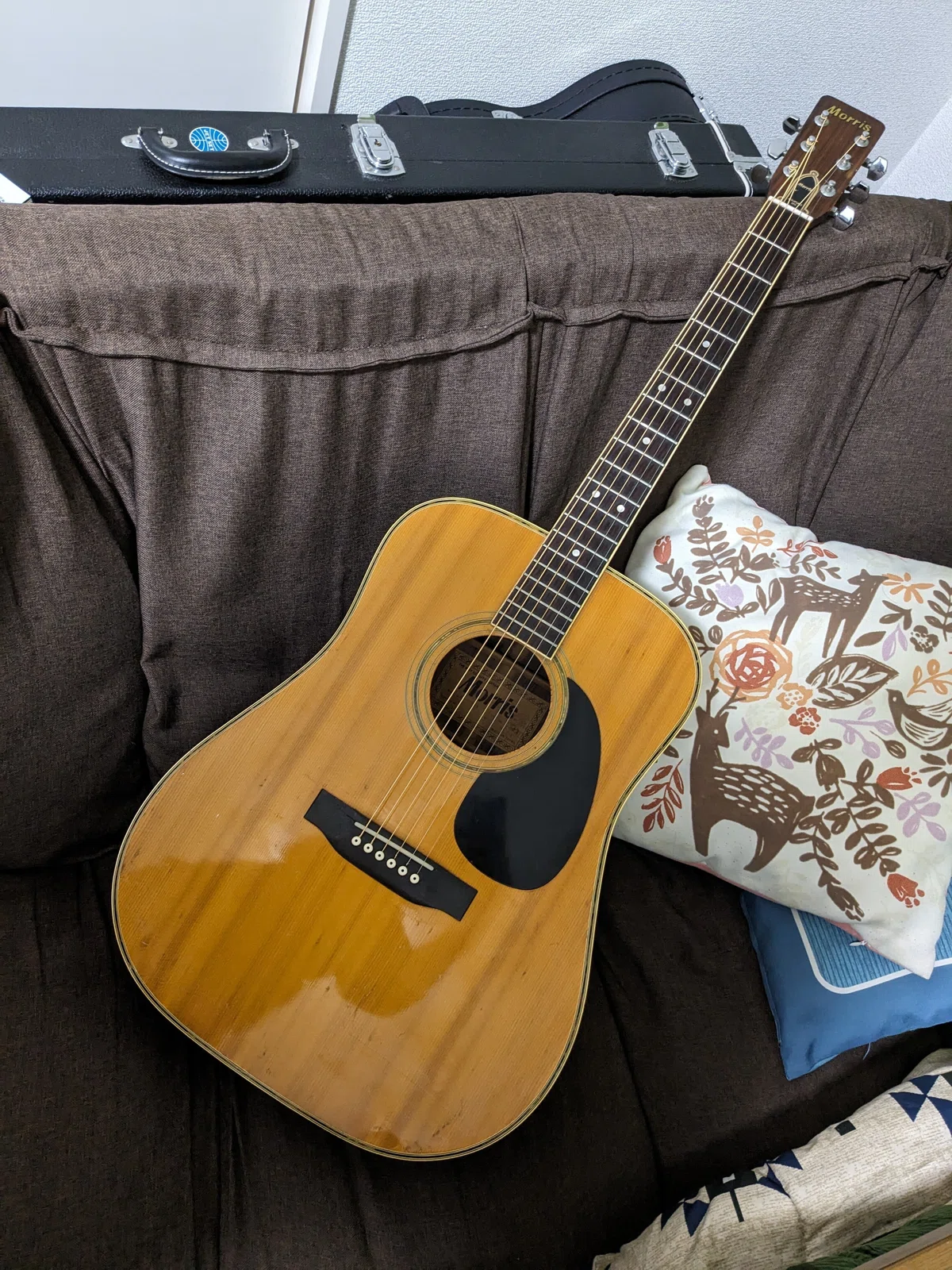 リブラ店】値下げ♪Morris モーリス ギター W-30