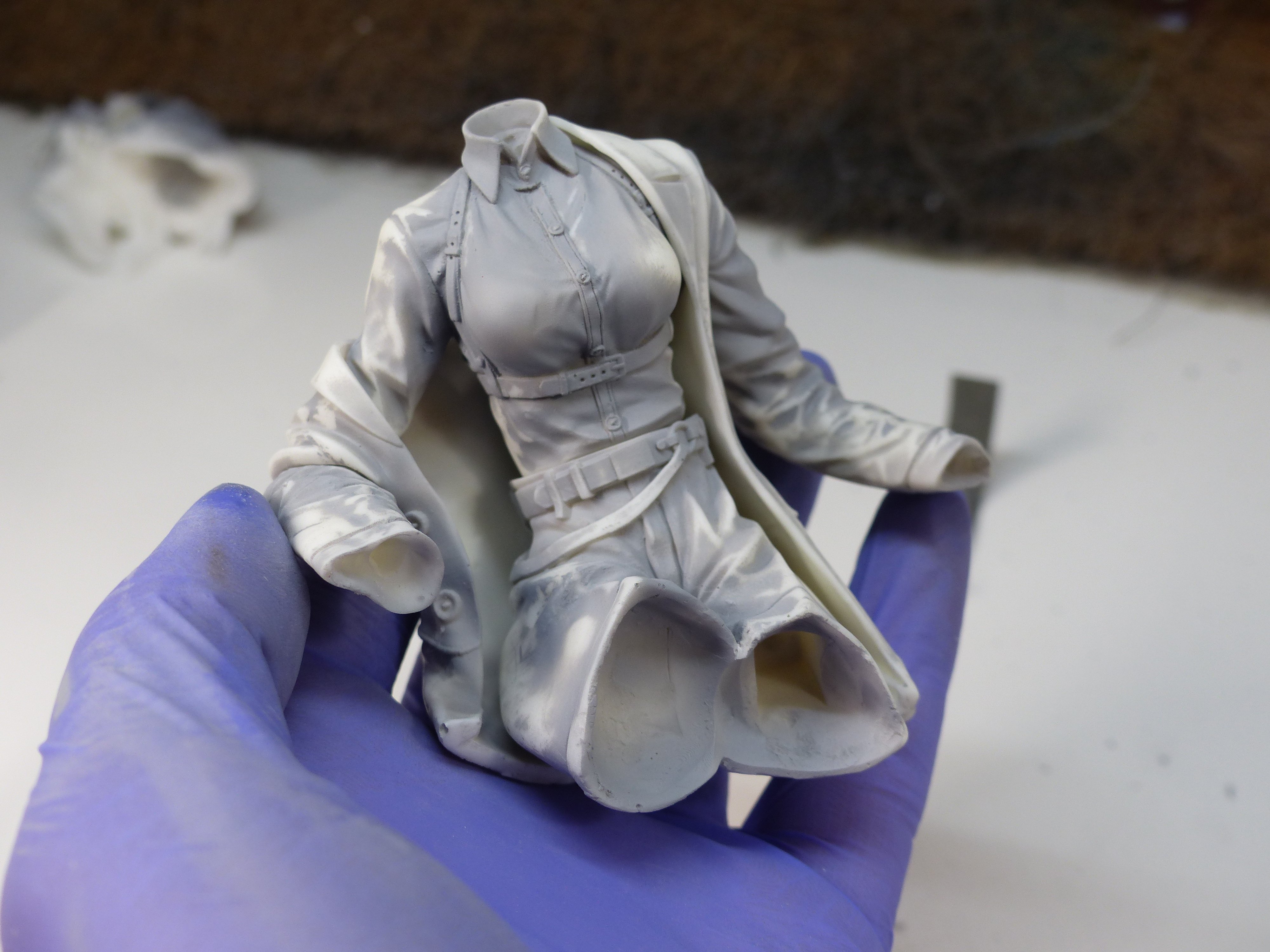 ワンフェス2024W 大塩原型制作 アークナイツ テキサス攻略記事 ～塗装