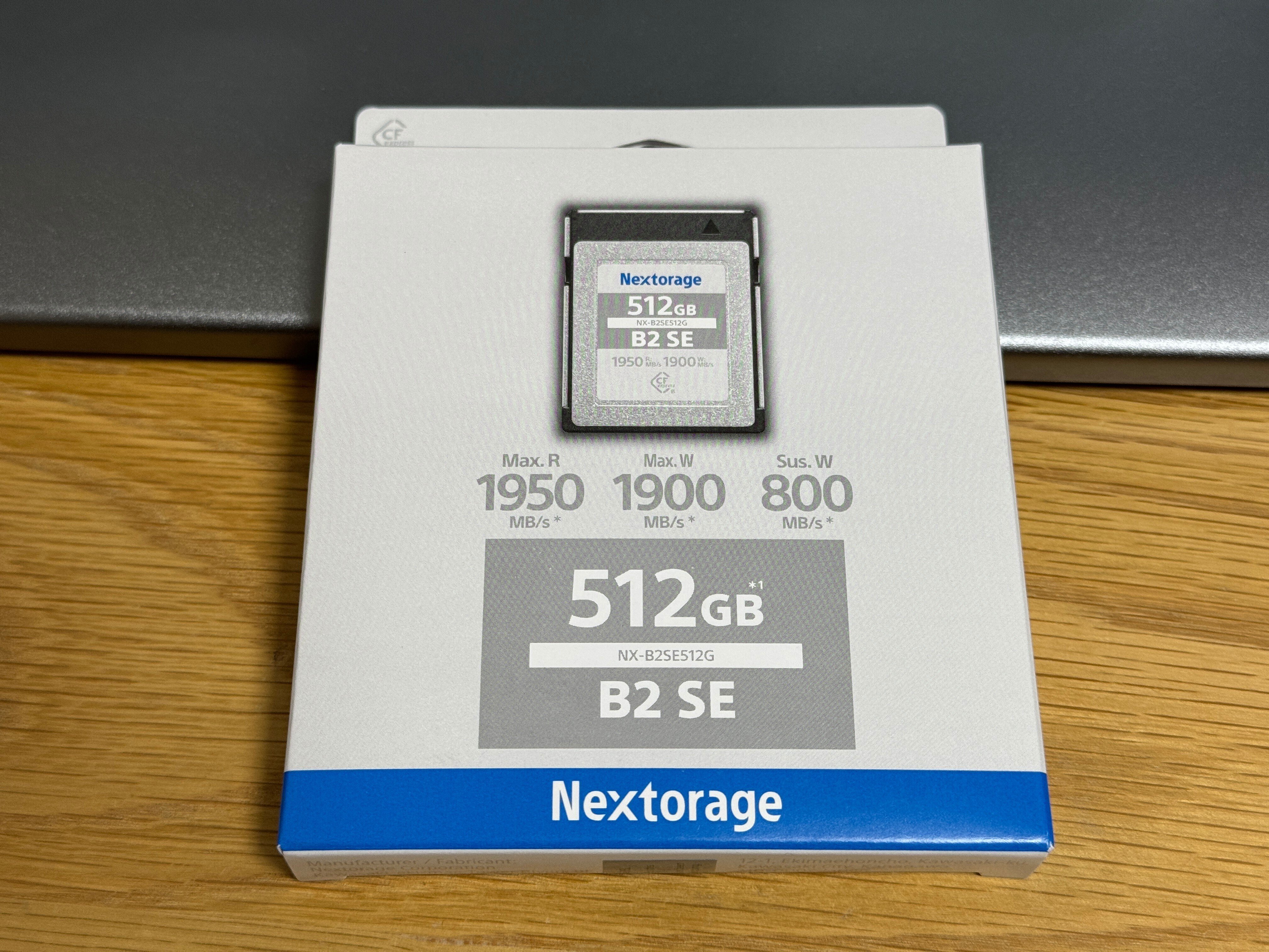 Nextorage CFexpress Type B メモリーカード NX-B2SE 512GB|タカシ Nextorage CFexpress Type B メモリーカード NX-B2SE 512GB|タカシ