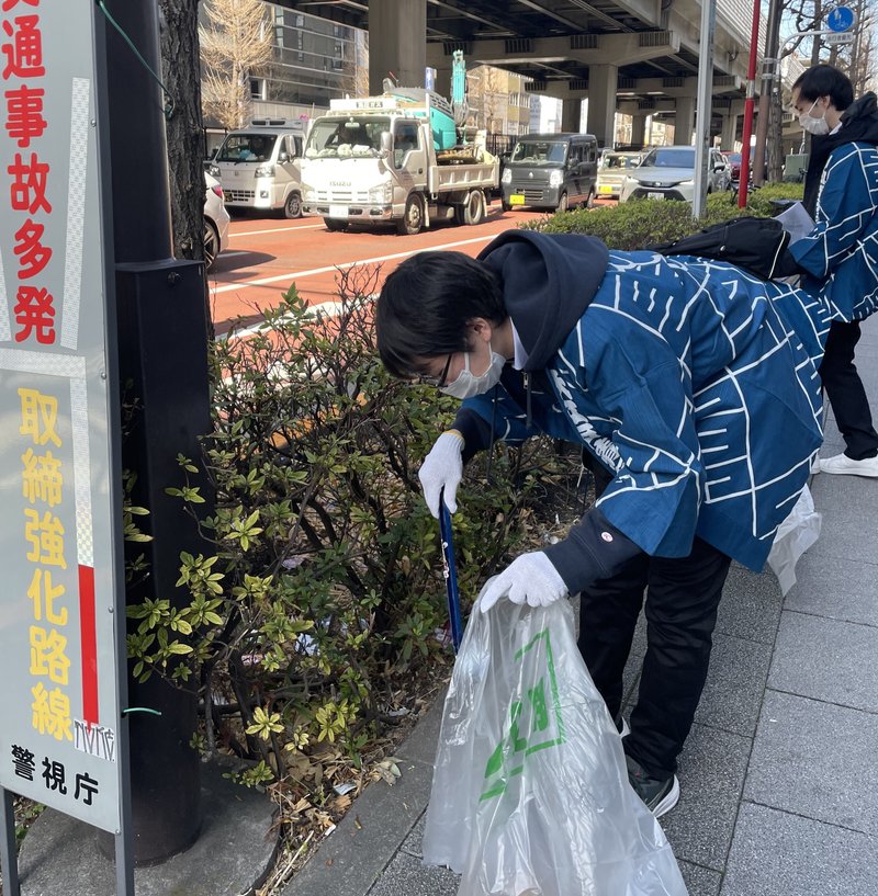 上野はゴミが多い