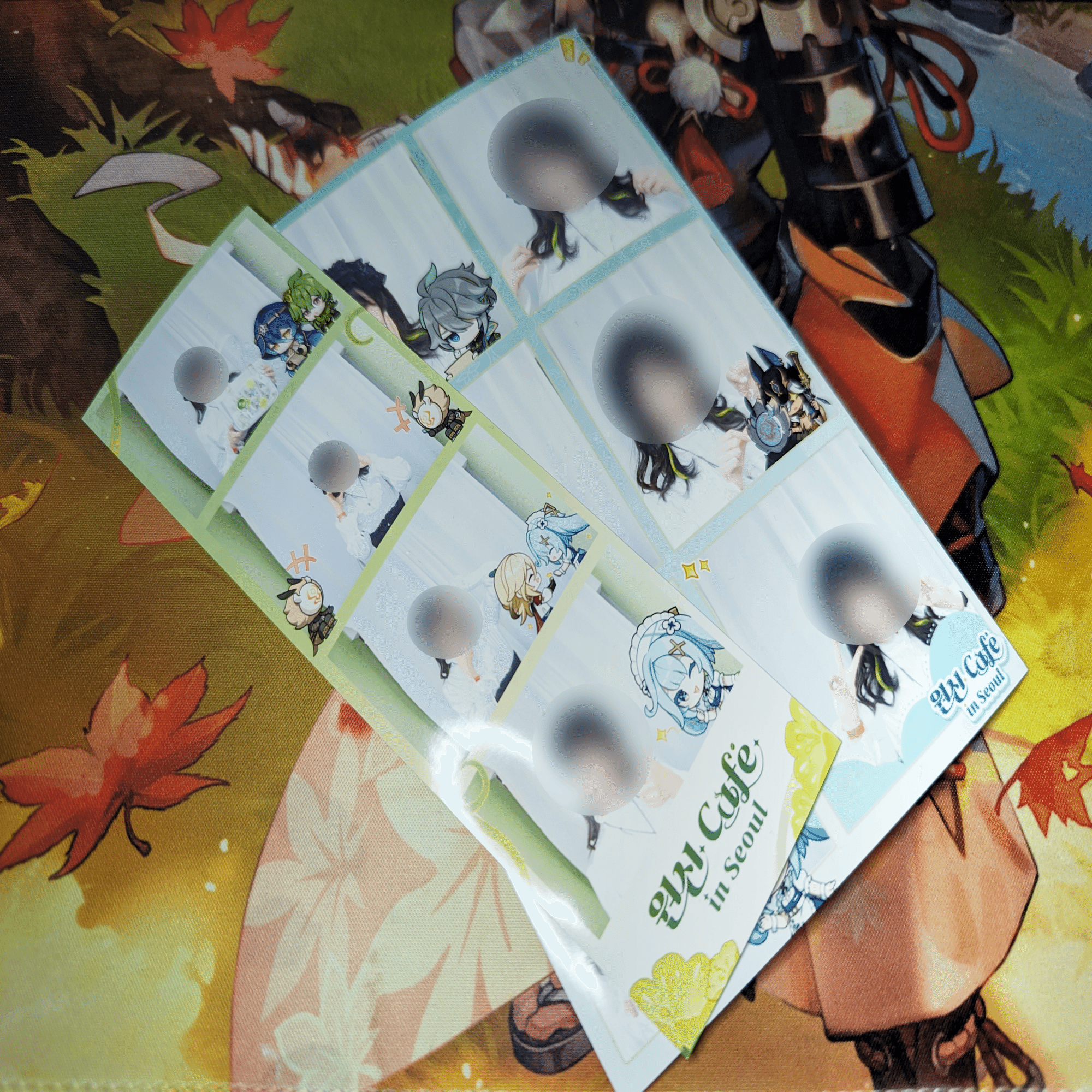 2024.02.22＆2024.02.24 원신 Cafe in Seoul（原神カフェinソウル