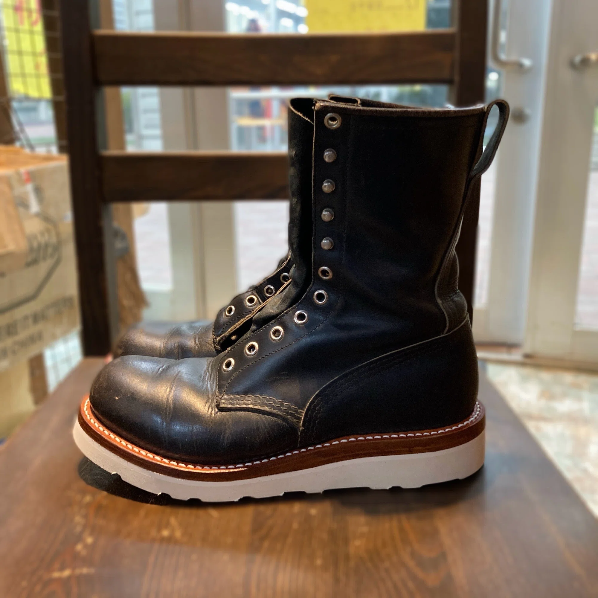 ソールカスタム】Red Wing #699 Logger.｜CREA Repair & Handcrafts/roca