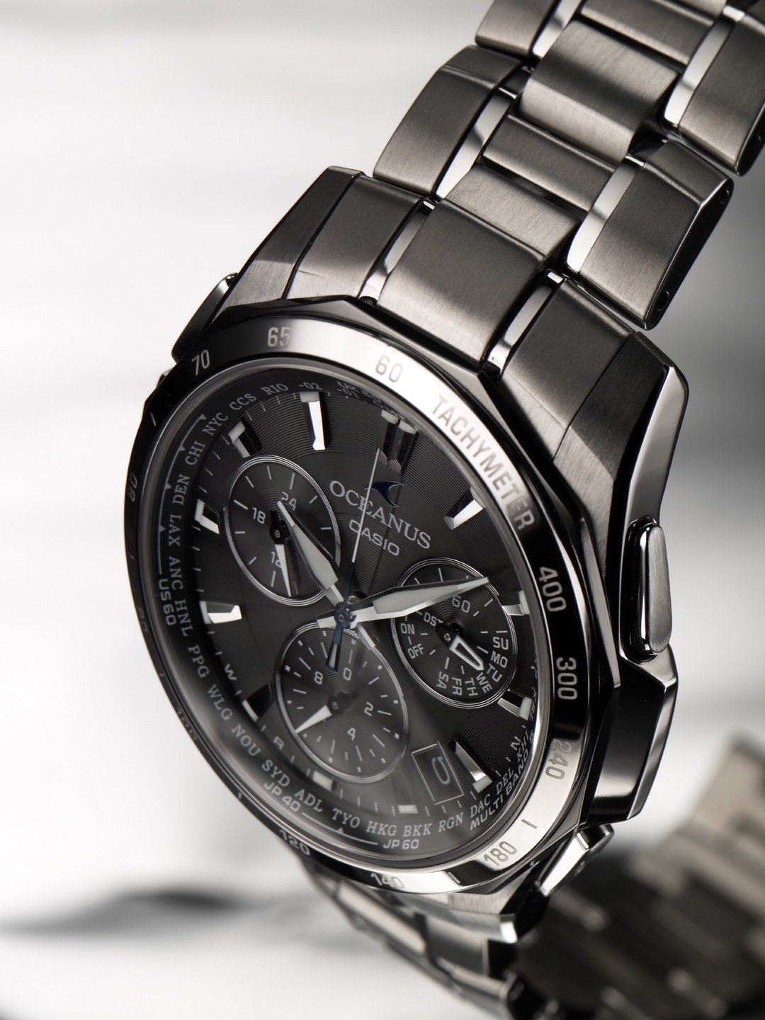 CASIO OCEANUS クロノグラフ 時計 業界の掟破りをあえてした「OCEANUS」｜カシオ計算機株式会社