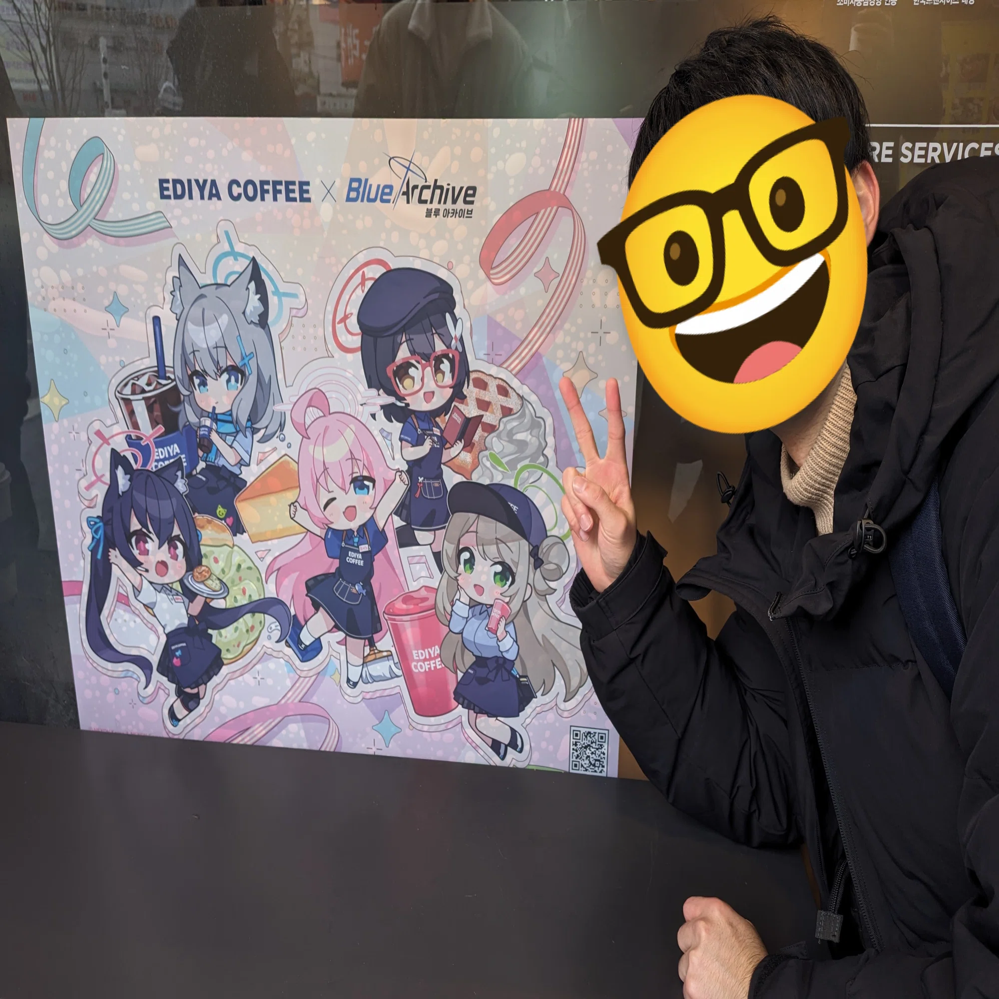 韓国版ブルーアーカイブ はまじあきコラボ 放課後スイーツ部 Tシャツ 
