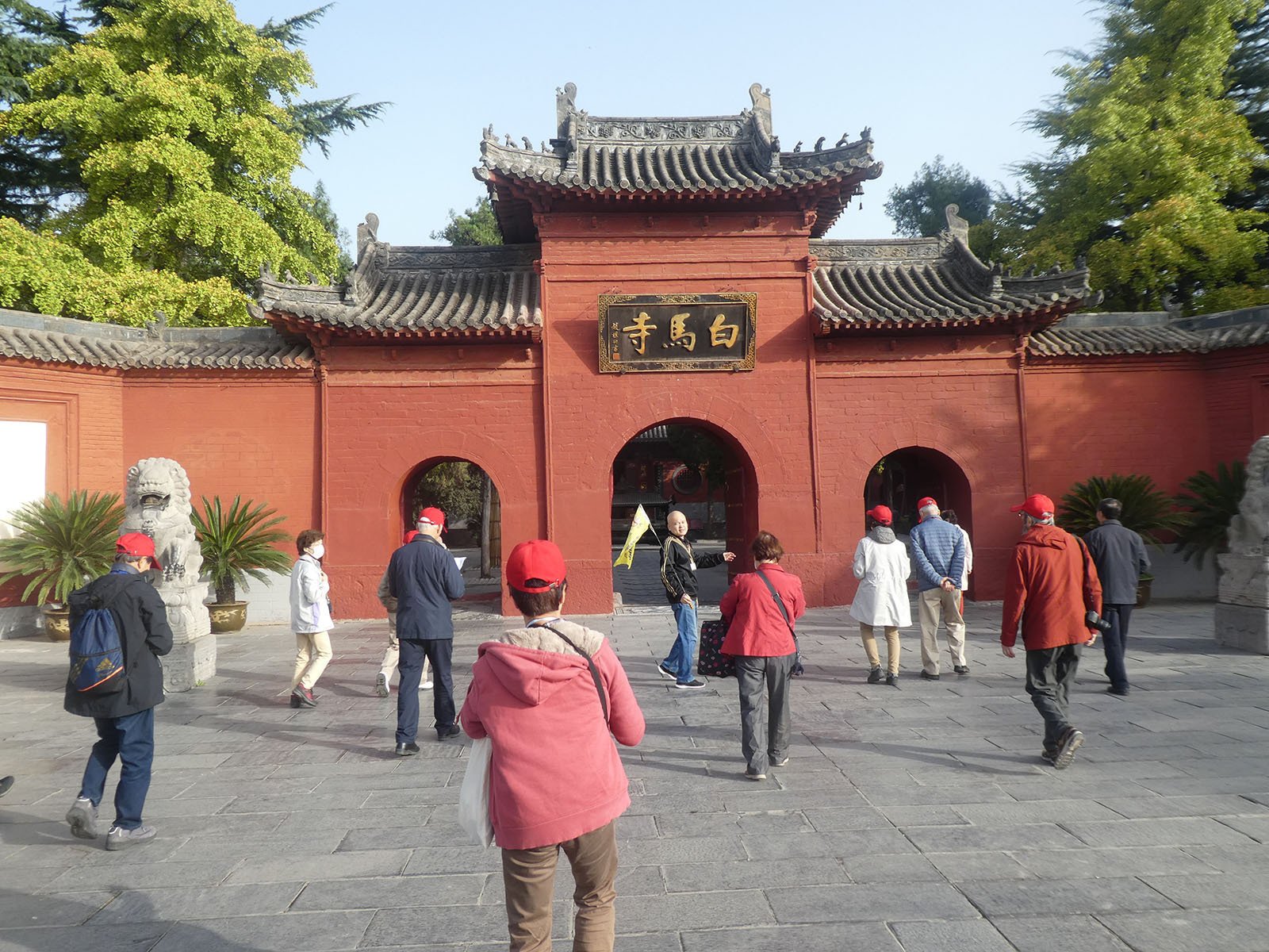 中国歴史旅「雲崗石窟と龍門石窟」㉘「中国最古の白馬寺を見学して