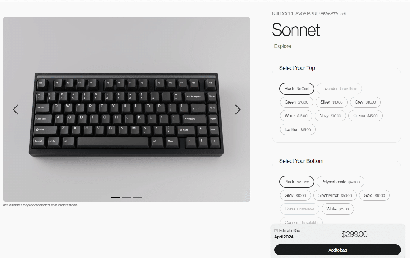 無印良品好きにおすすめ☆8万円キーボード Mode Designs｜noda
