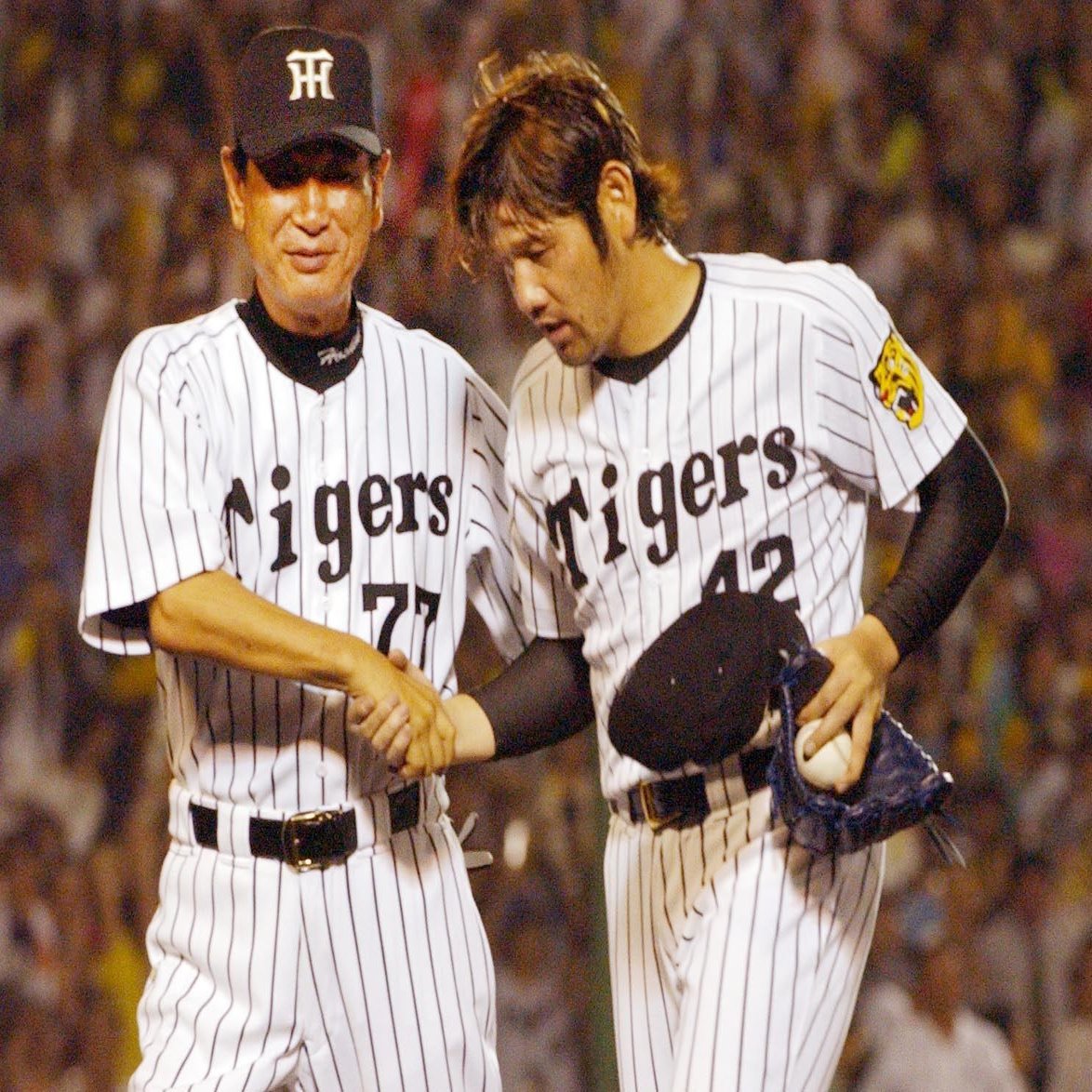 優勝記念 取り出そ 星野監督 阪神タイガース2003 