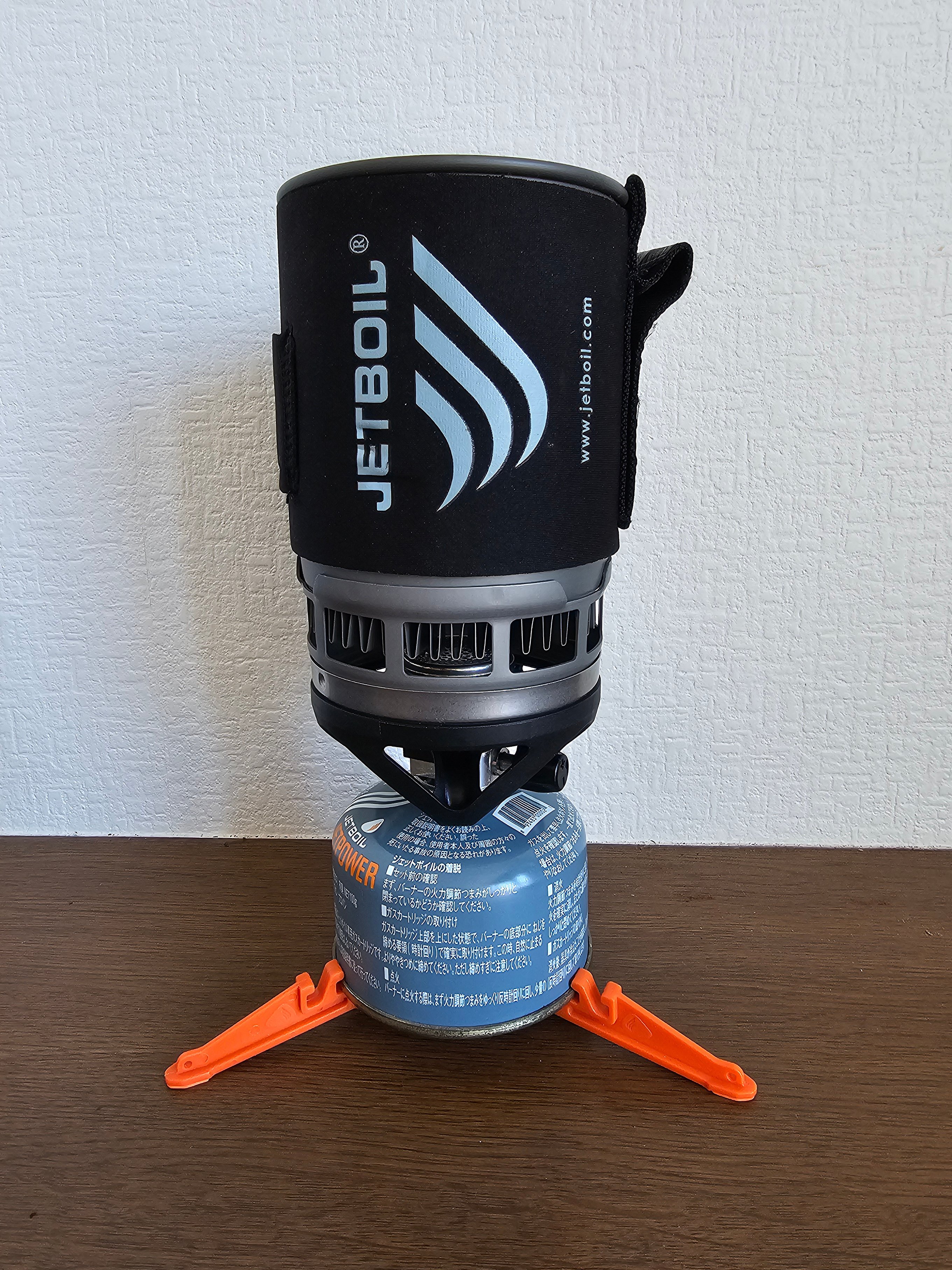 【新品】ＡＰＧ製 正規品 ジェットボイル型 アウトドア クッキングセット！ 軽量化の工夫（1～2人用クッキング・セット）｜taka