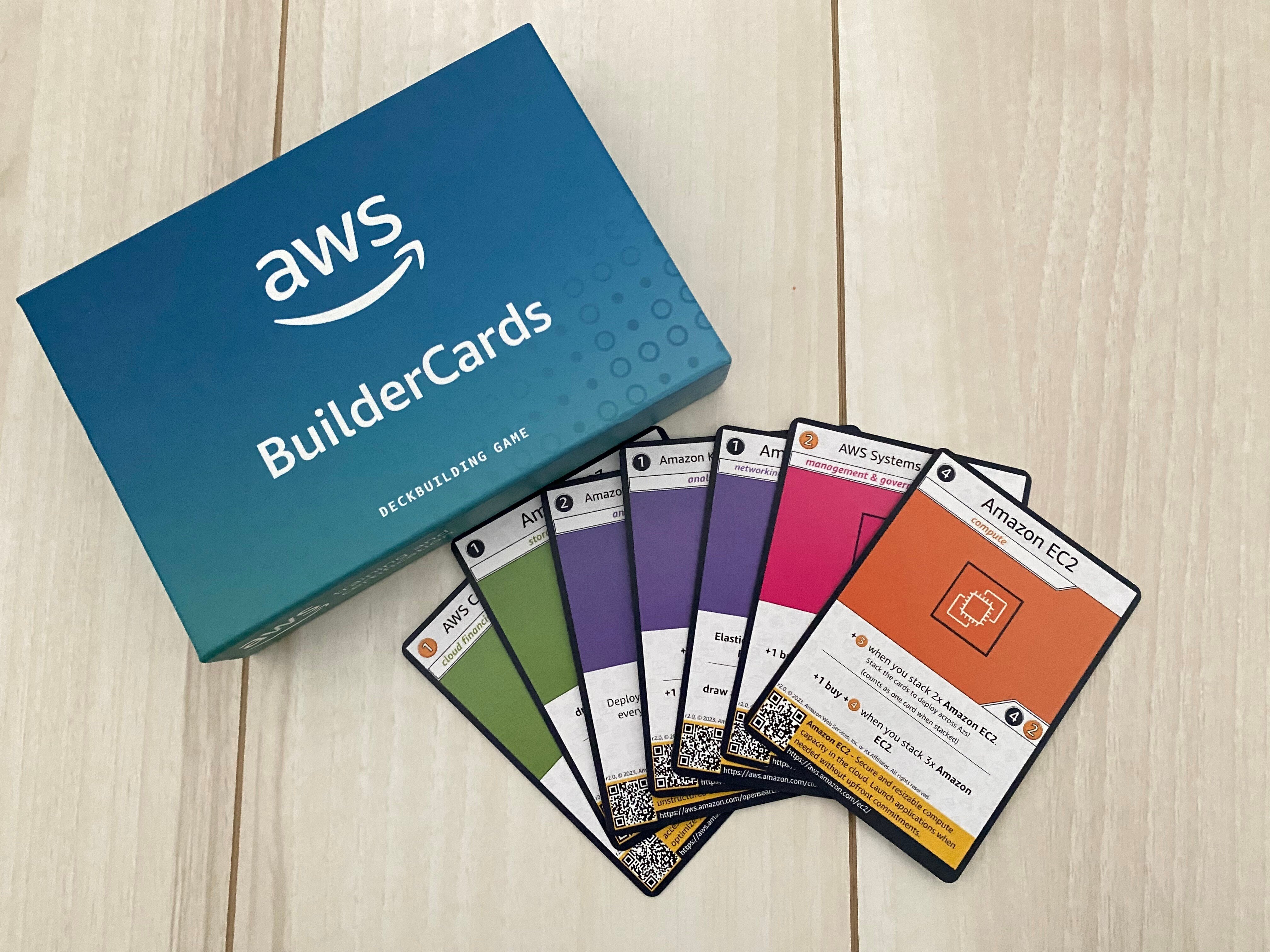 日本語版初登場】AWS BuilderCards体験コーナーのご紹介|JAWS-UG 日本語版初登場】AWS BuilderCards体験コーナーのご紹介|JAWS-UG