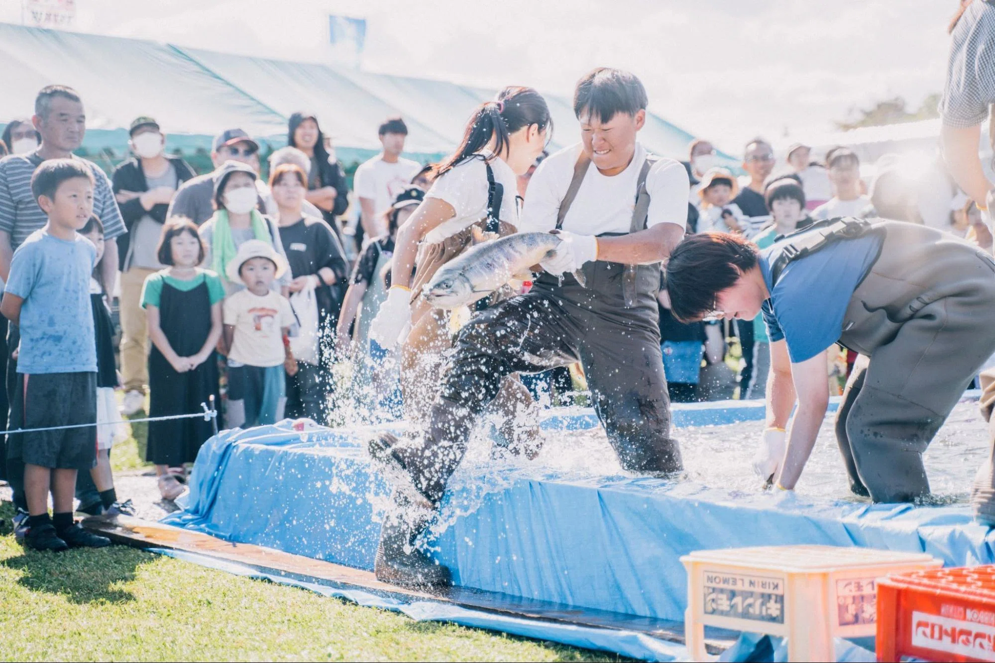 日本一かも！？鮭もいくらも最高に楽しめる「あきあじまつり」｜けさの
