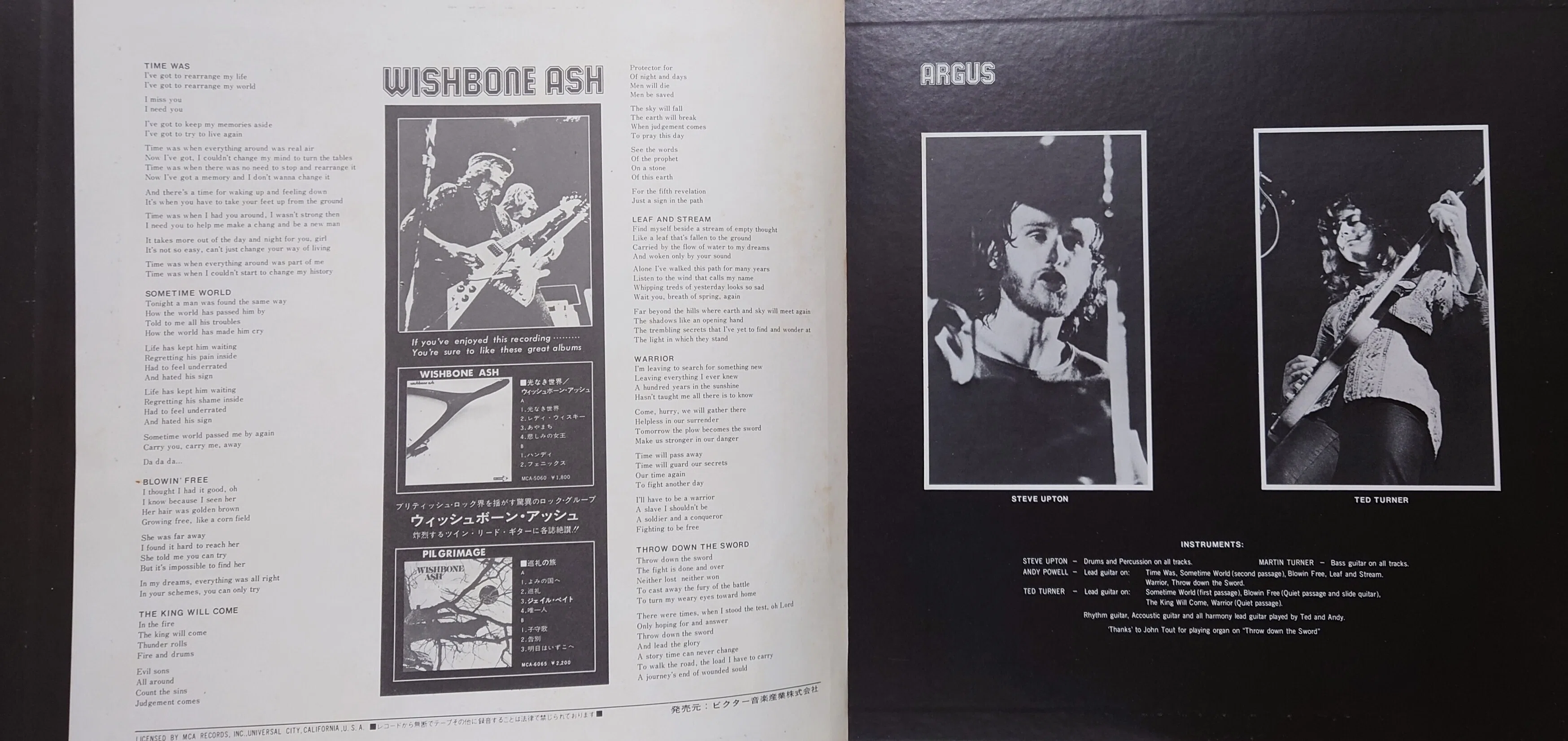 1972 Record] 23) WISHBONE ASH: ARGUS｜ワイバーン