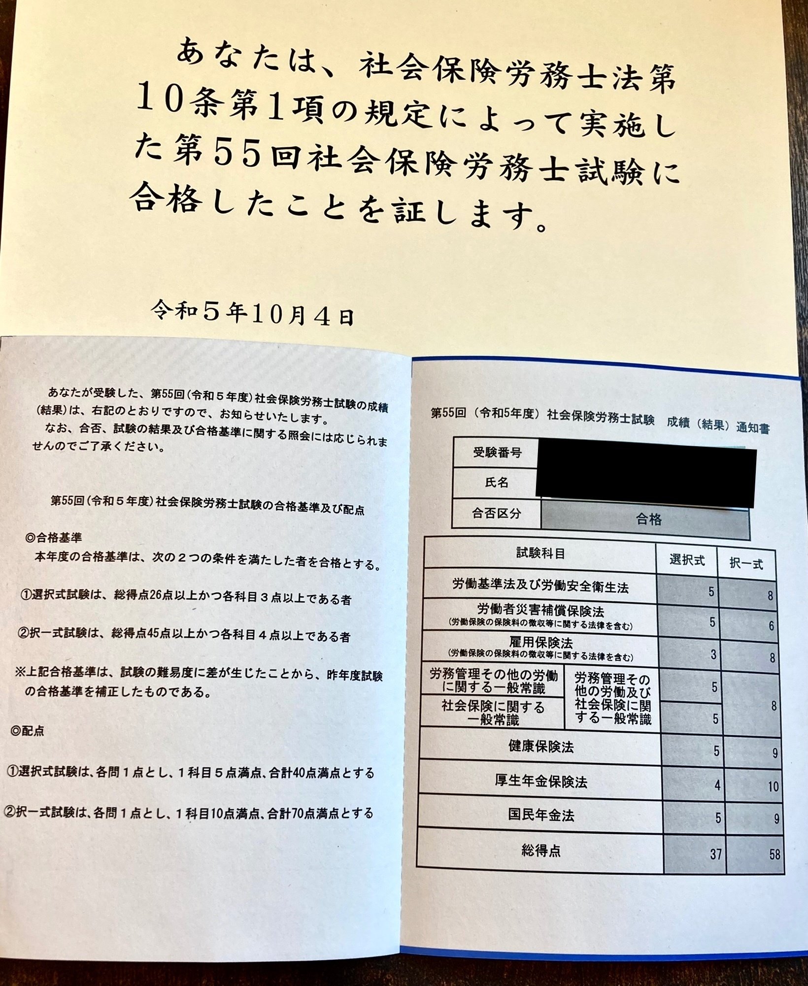 わたしと社労士試験①｜ちー