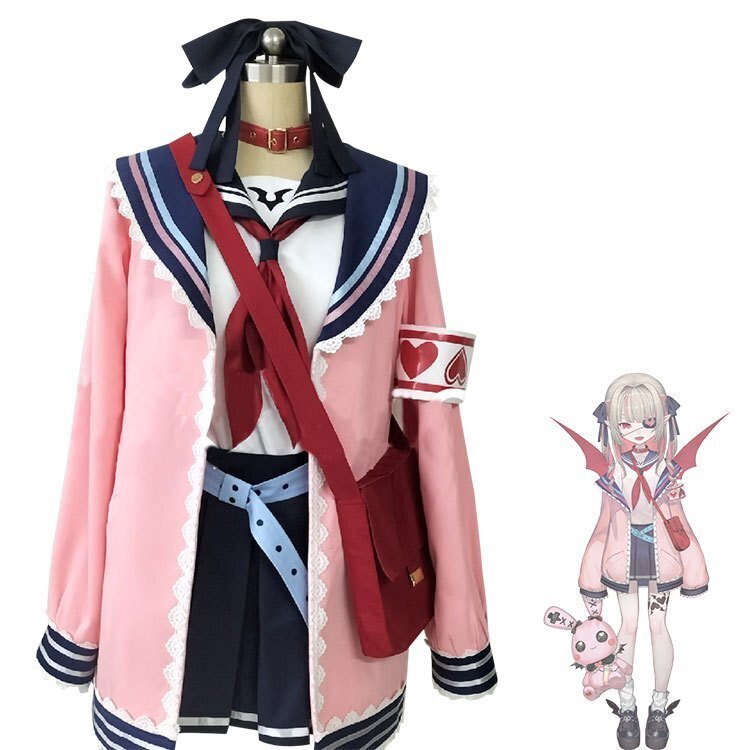 にじさんじ 魔界ノりりむ メイド服 コスプレ衣装（にじさんじ