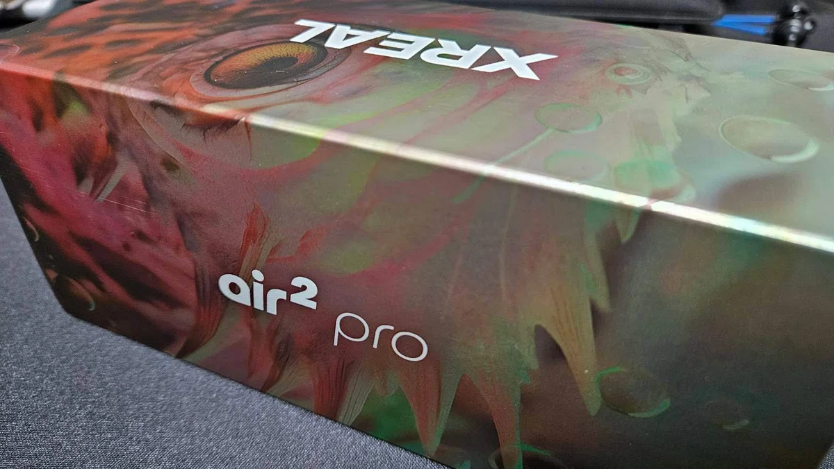 XREAL Air2 Pro (ダークグレー) 開封後1時間ほど使用したのみ（XREAL 