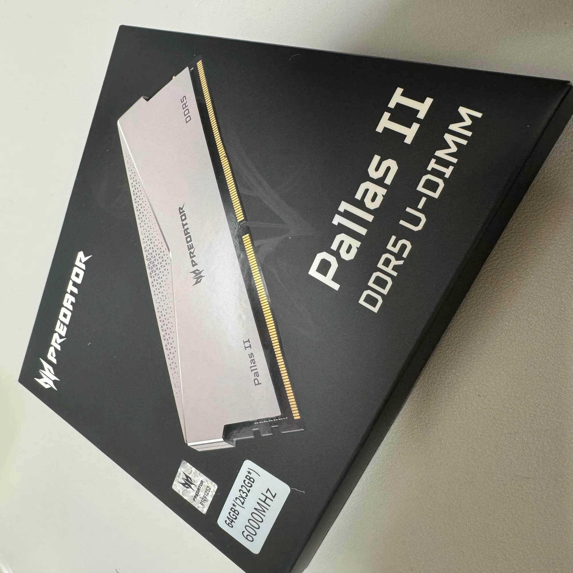 Acer Predator Pallas II DDR5-6000MHz｜EiRi