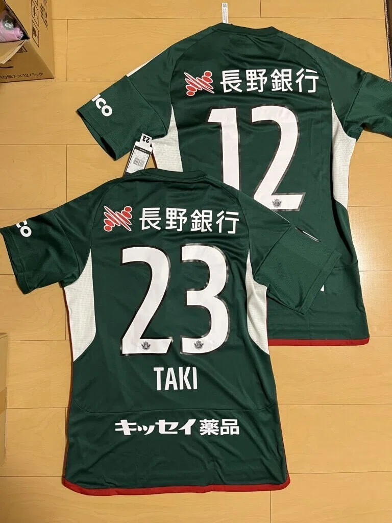 Jリーグ開幕】クラブ史上初！背番号に松本山雅のエンブレムがデザイン
